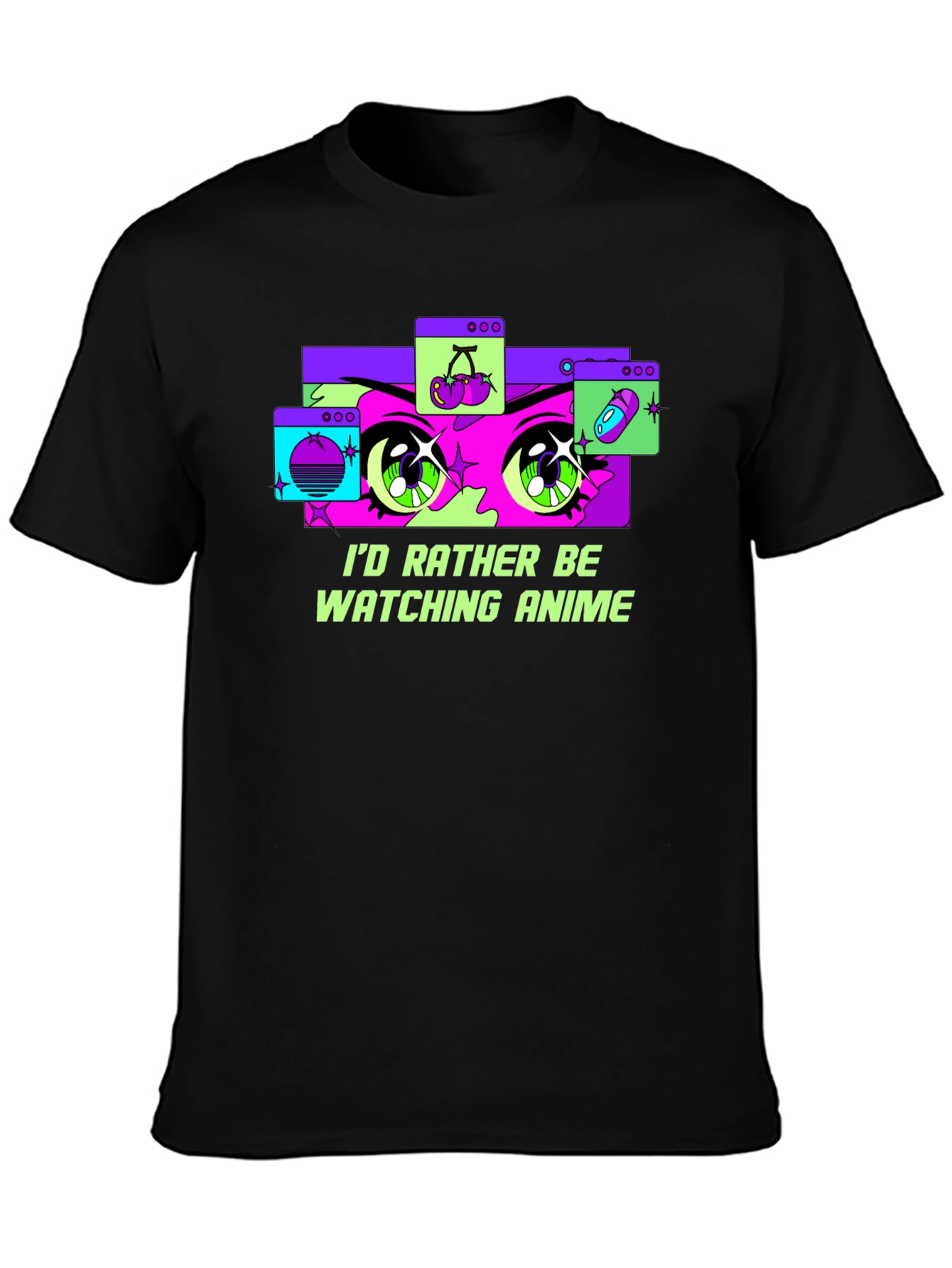 Anime Lover Tee - Id Rather Be Watching Anime
