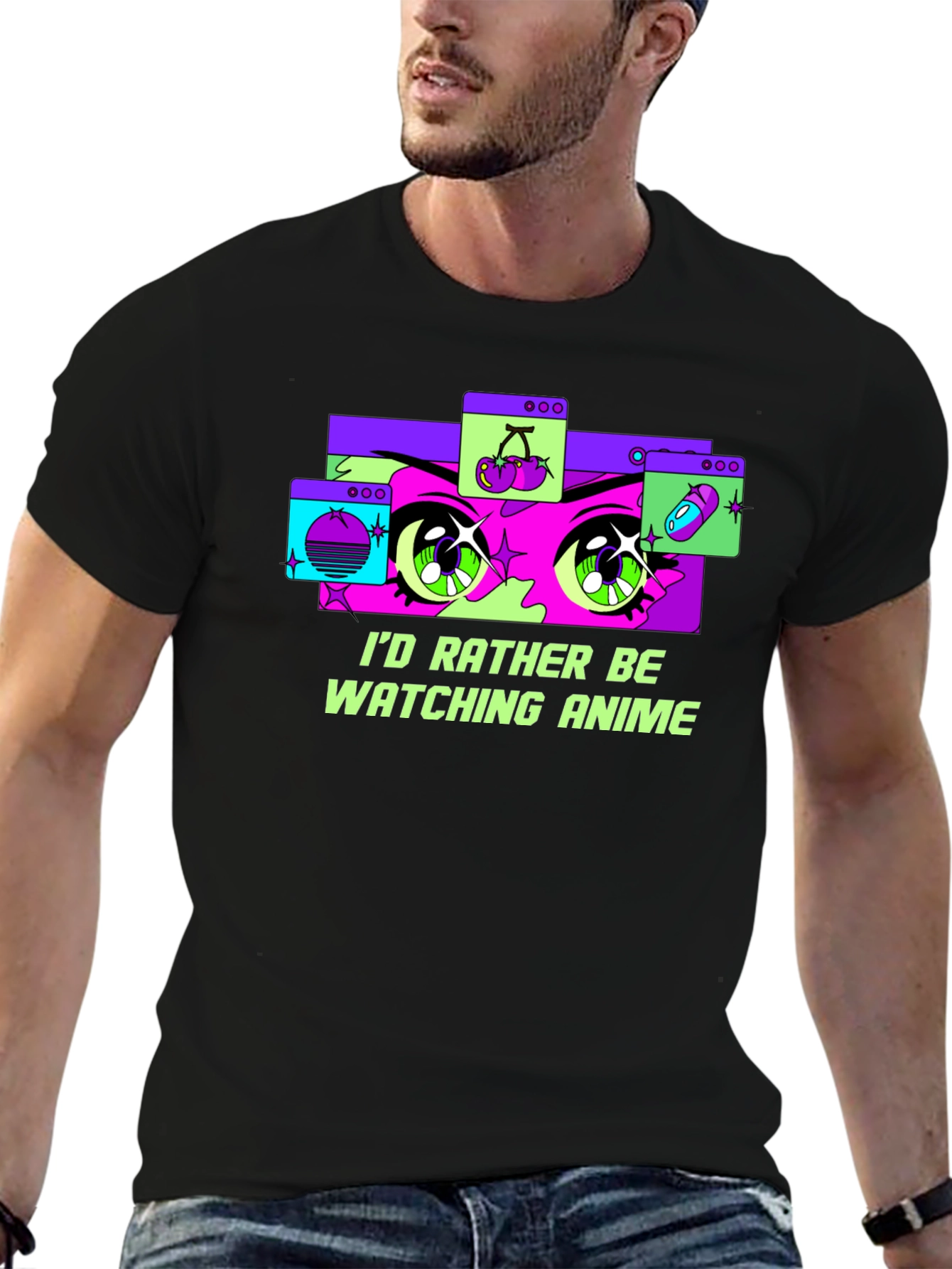 Anime Lover Tee - Id Rather Be Watching Anime