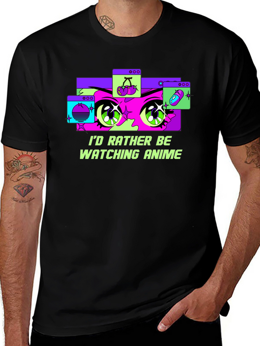 Anime Lover Tee - Id Rather Be Watching Anime