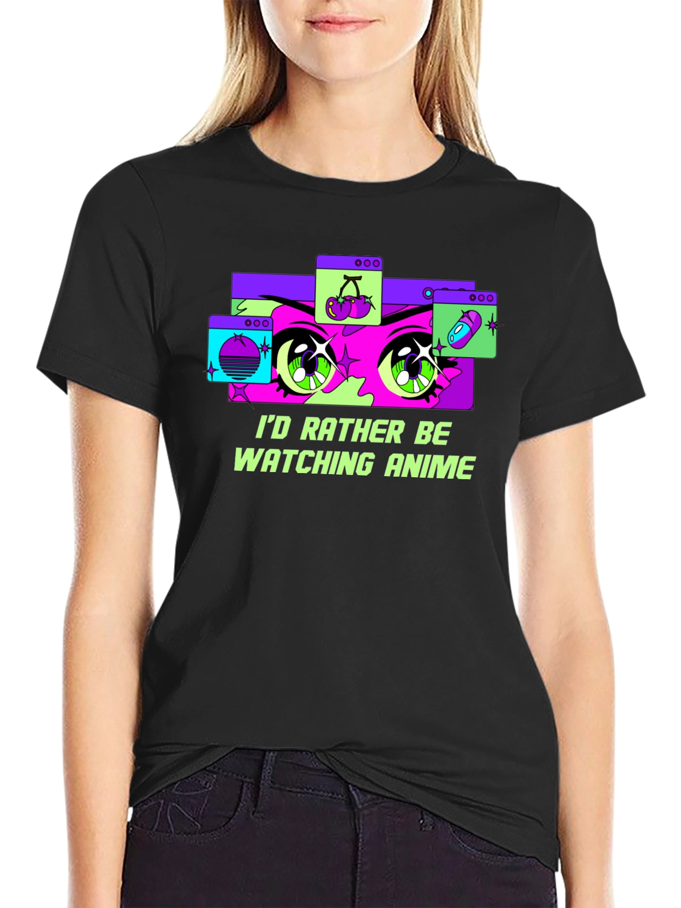 Anime Lover Tee - Id Rather Be Watching Anime