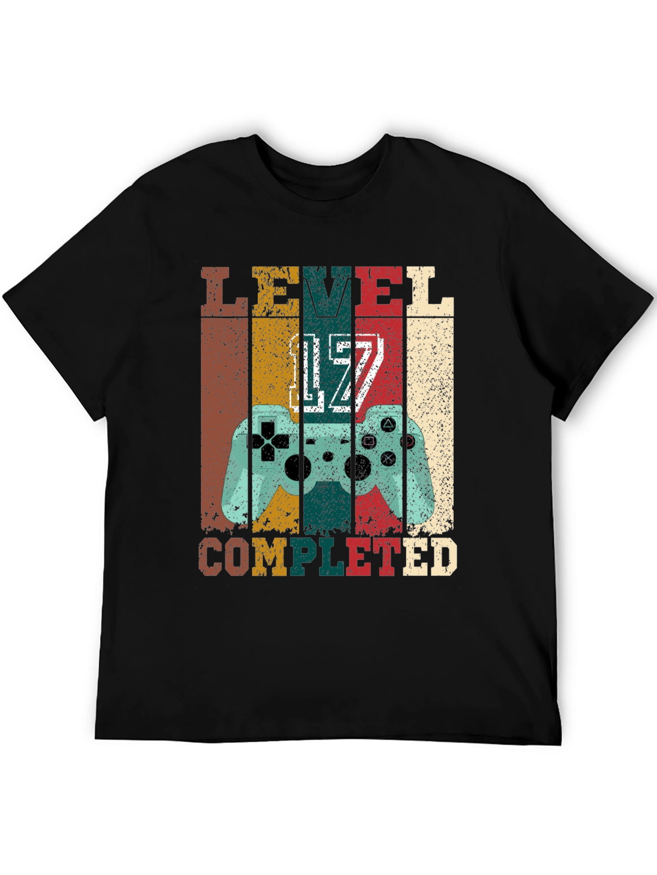 Level 17 Completed Gaming T-Shirt