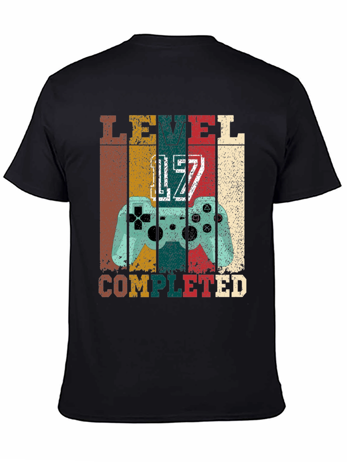 Level 17 Completed Gaming T-Shirt