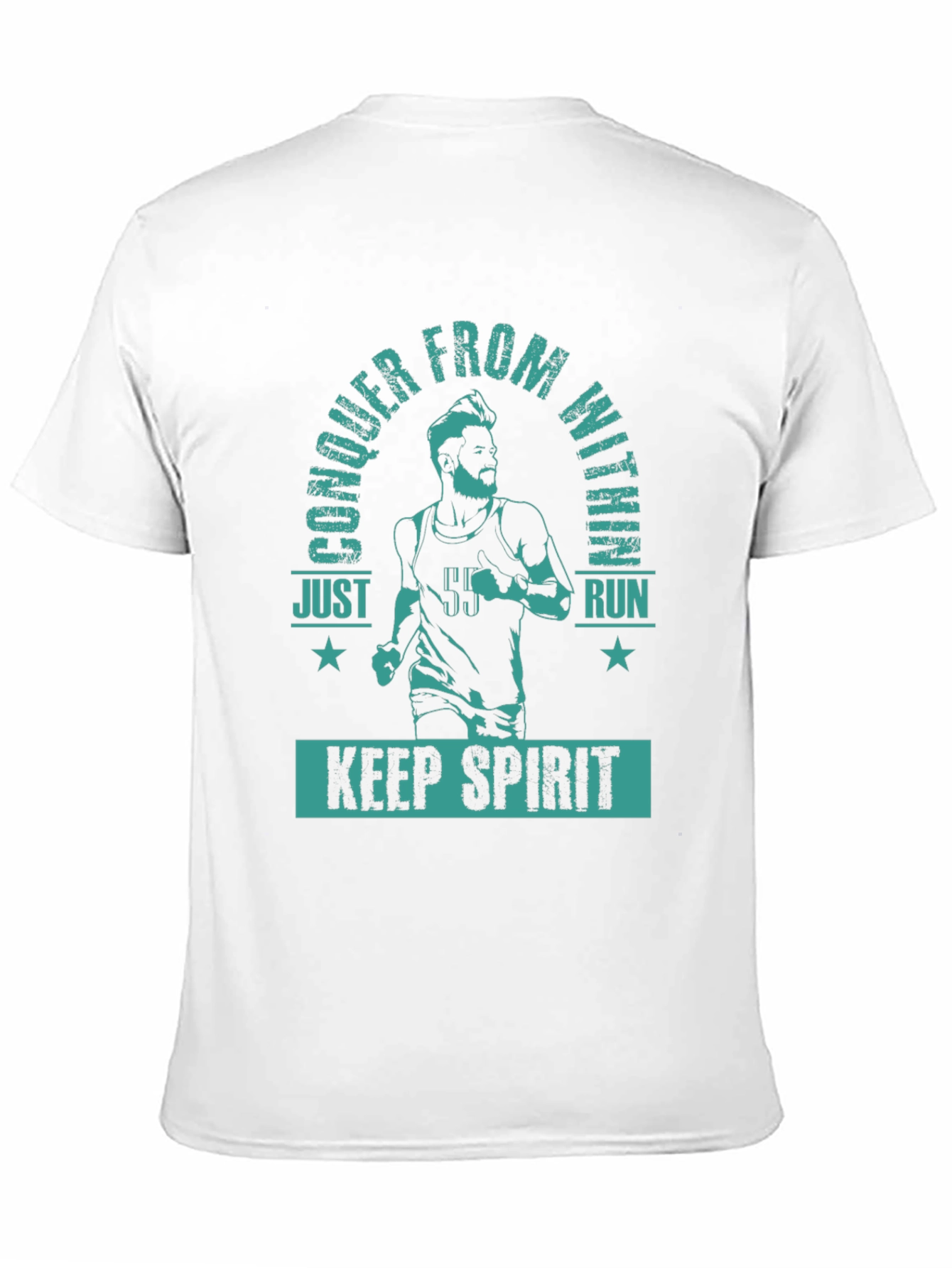 Conquer From Within Running T-Shirt