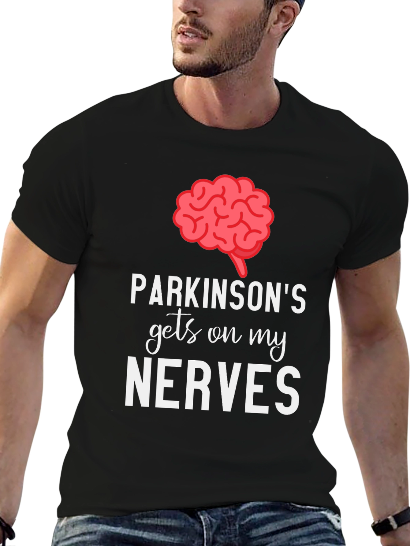 Parkinsons Gets On My Nerves Graphic Tee