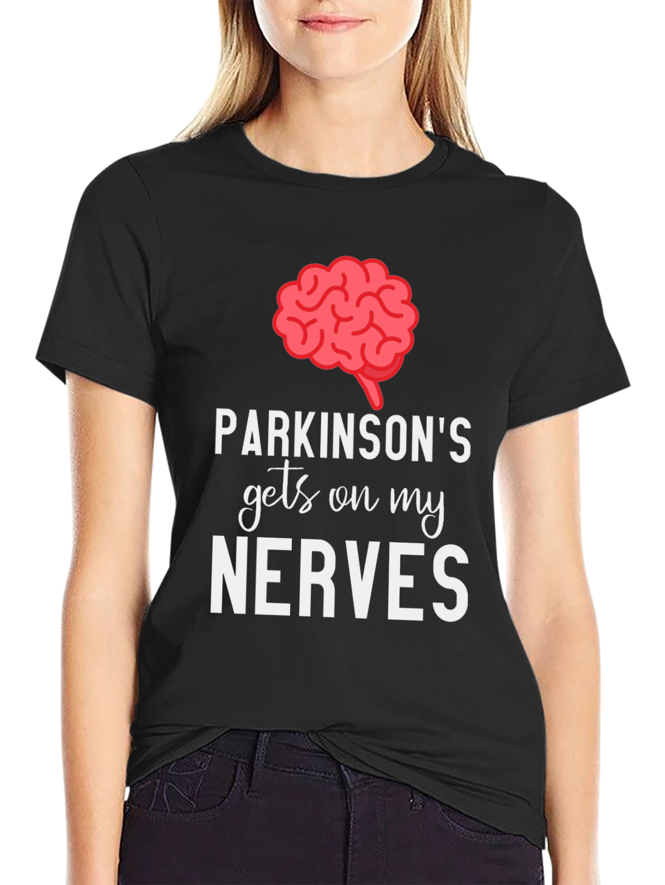 Parkinsons Gets On My Nerves Graphic Tee
