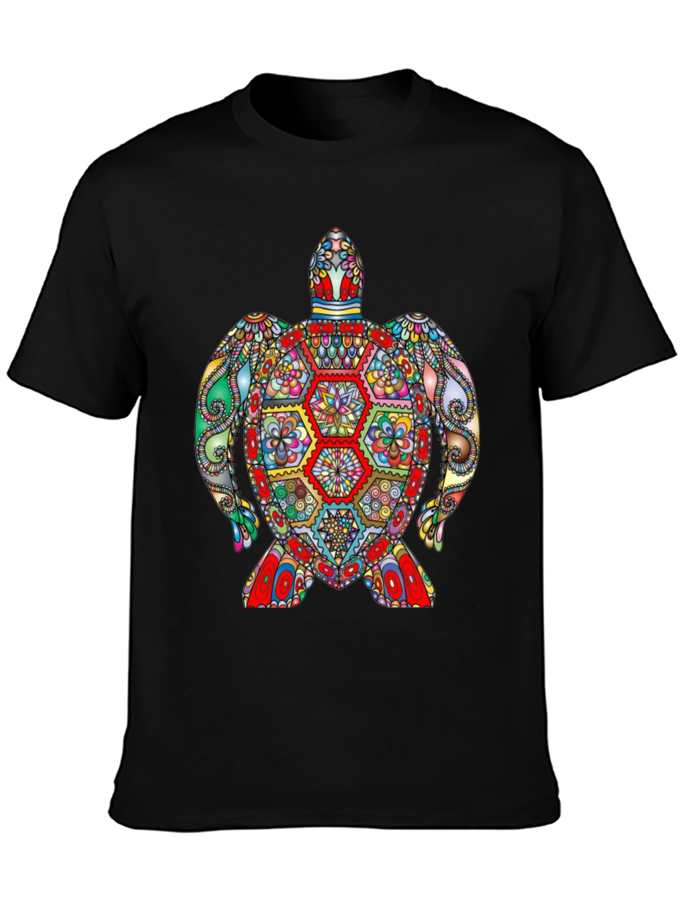 Vibrant Turtle Graphic T-Shirt - Unique Design