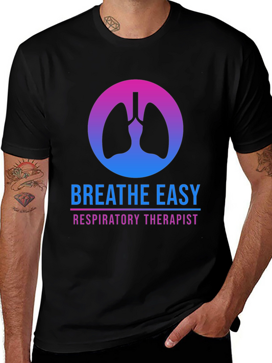 Breathe Easy Respiratory Therapist T-Shirt