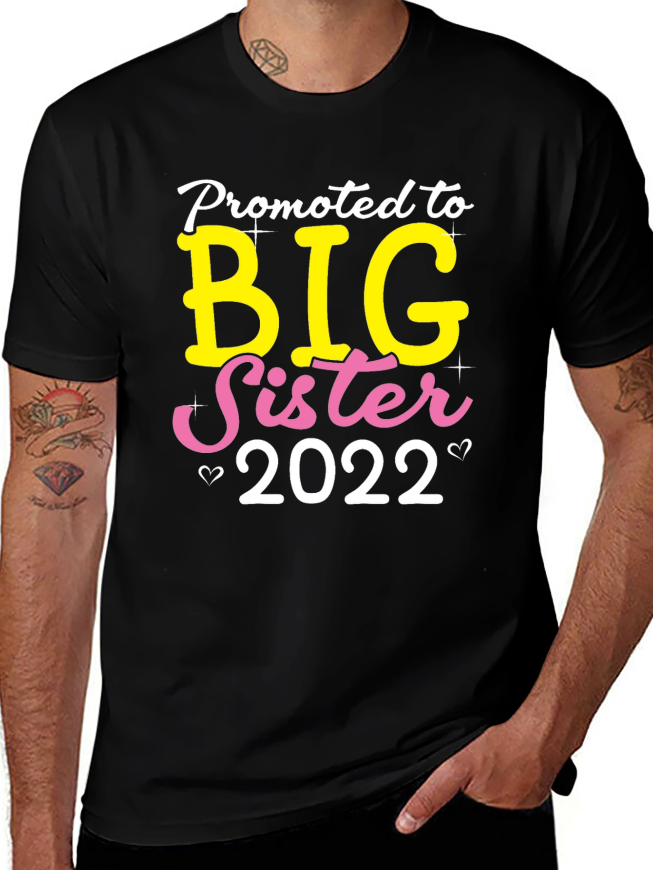 Promoted to Big Sister 2022 T-Shirt