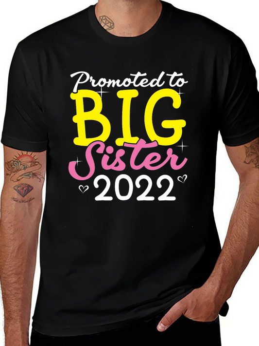 Promoted to Big Sister 2022 T-Shirt