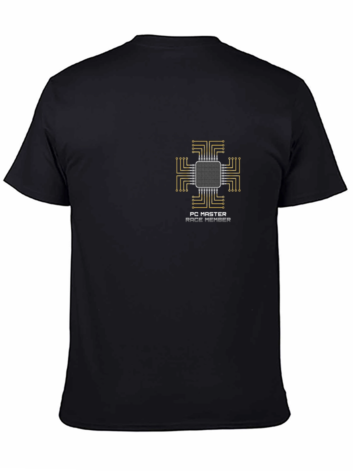 PC Master Race Member T-Shirt - Black Cotton Tee