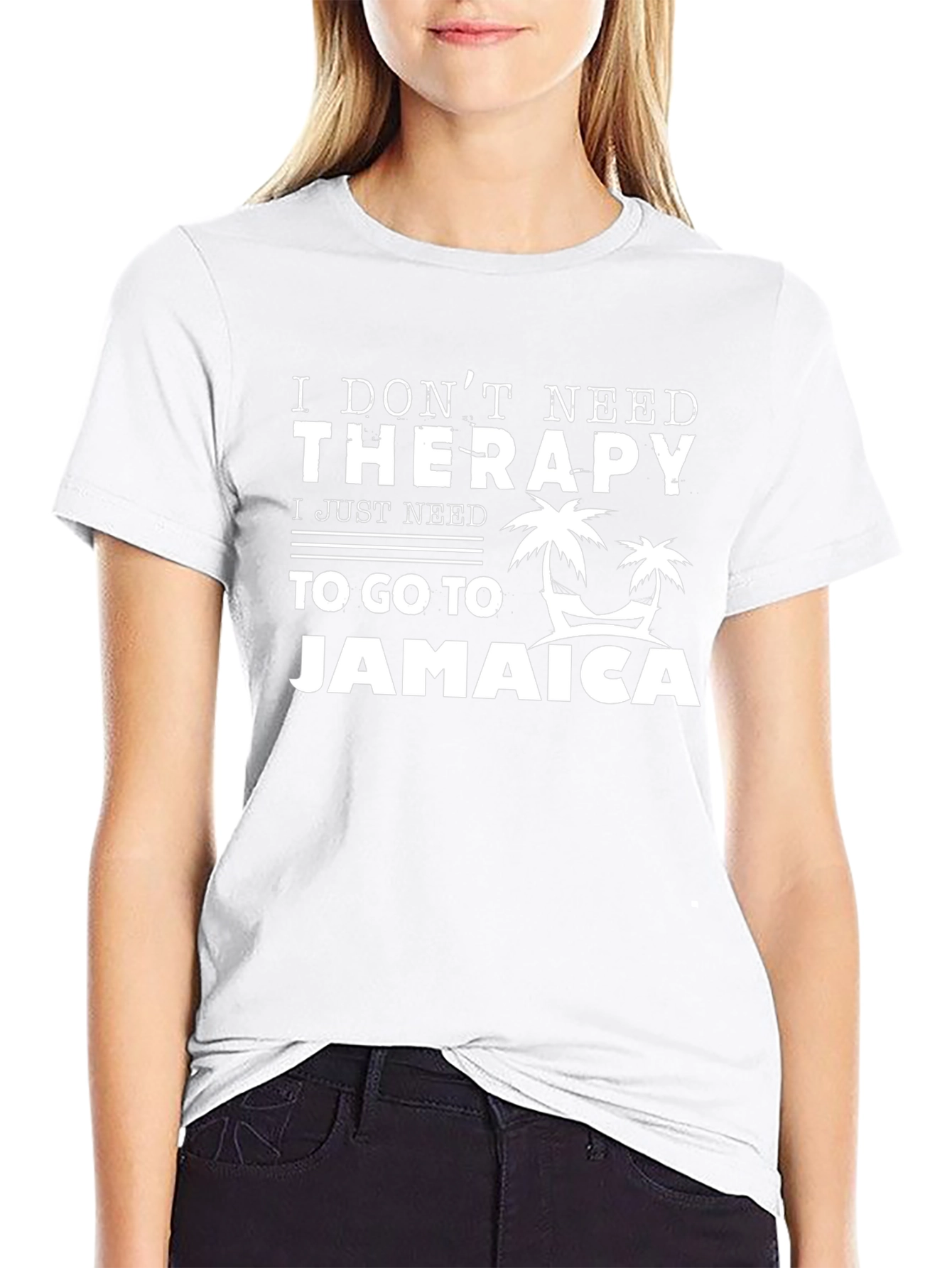 Jamaica Therapy T-Shirt - Tropical Vacation Tee