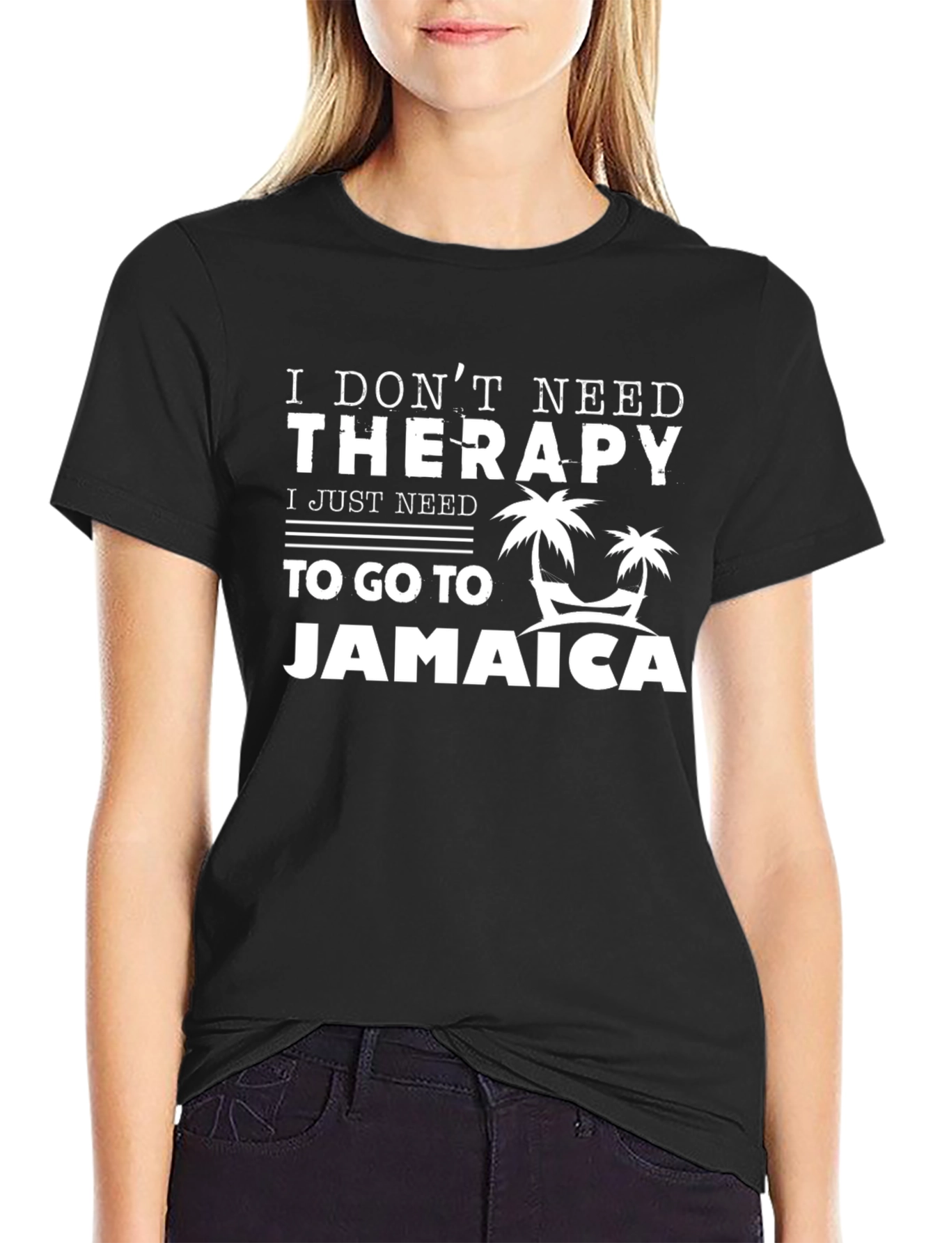 Jamaica Therapy T-Shirt - Tropical Vacation Tee