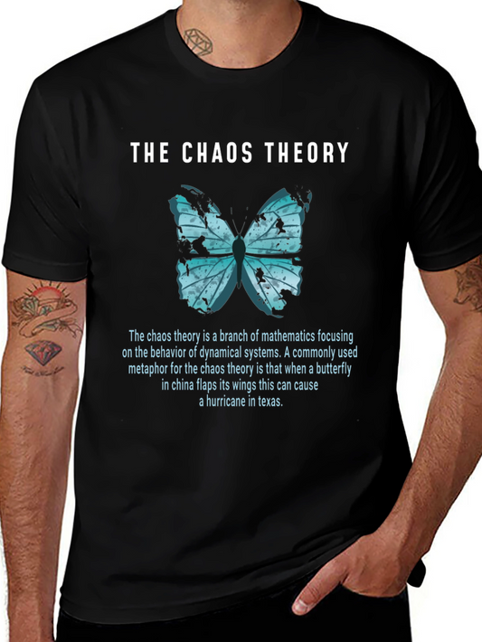 Chaos Theory Butterfly Graphic Tee