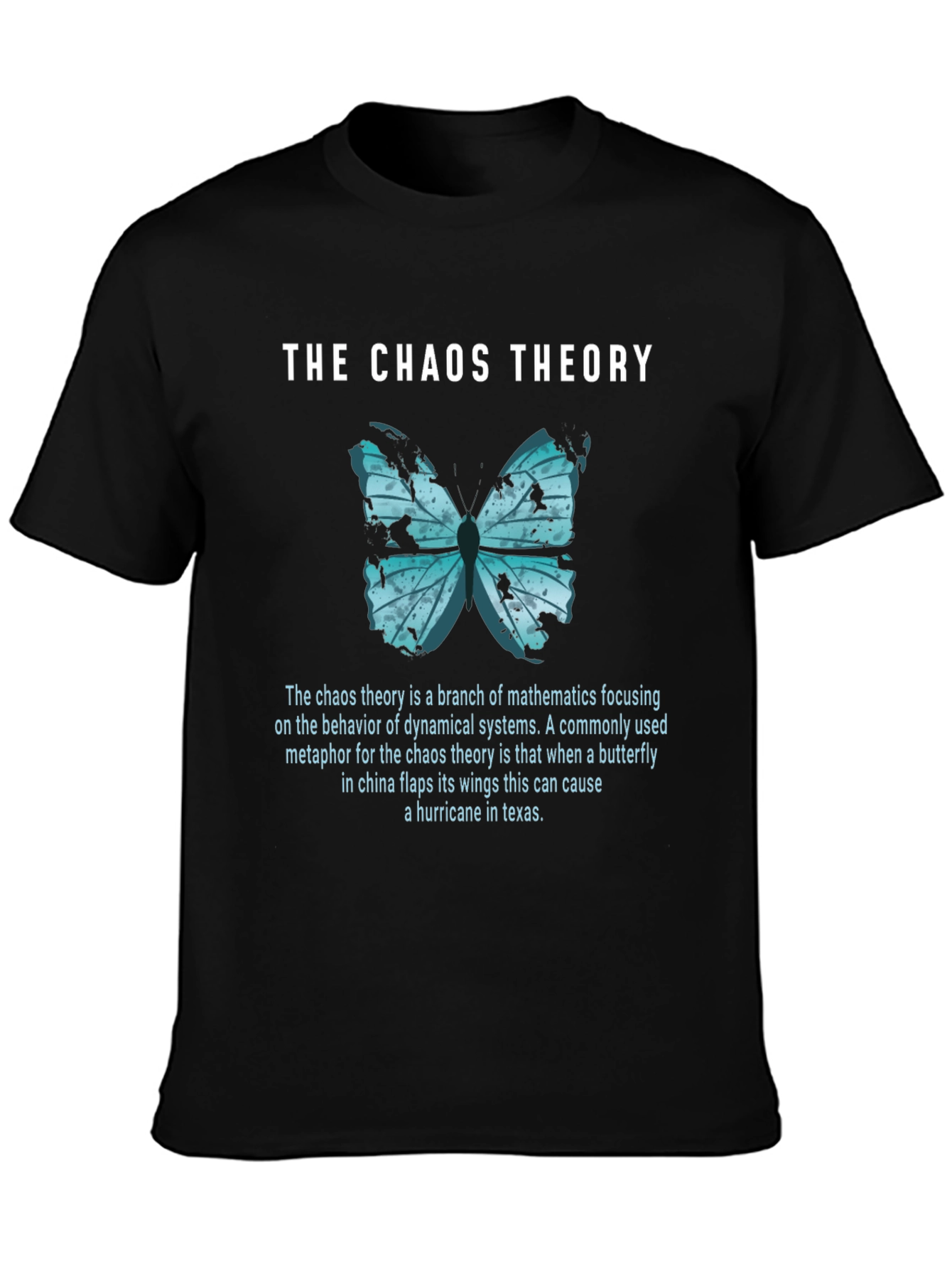 Chaos Theory Butterfly Graphic Tee