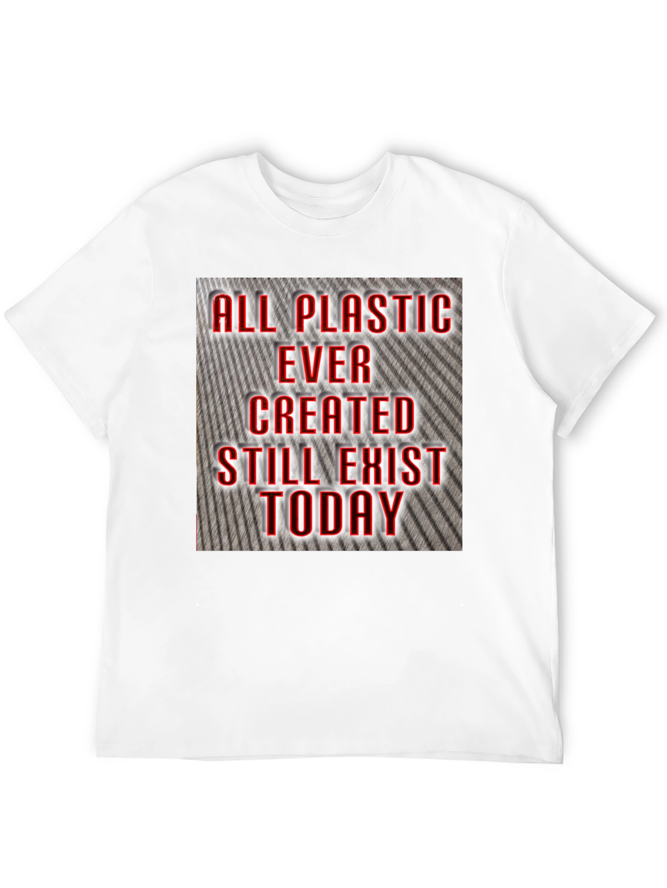 All Plastic Exists Today Graphic Tee - Black