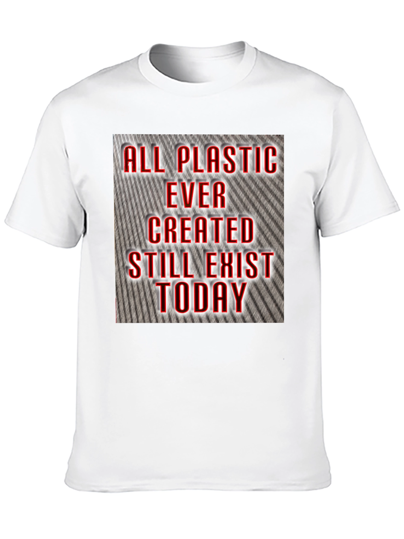 All Plastic Exists Today Graphic Tee - Black