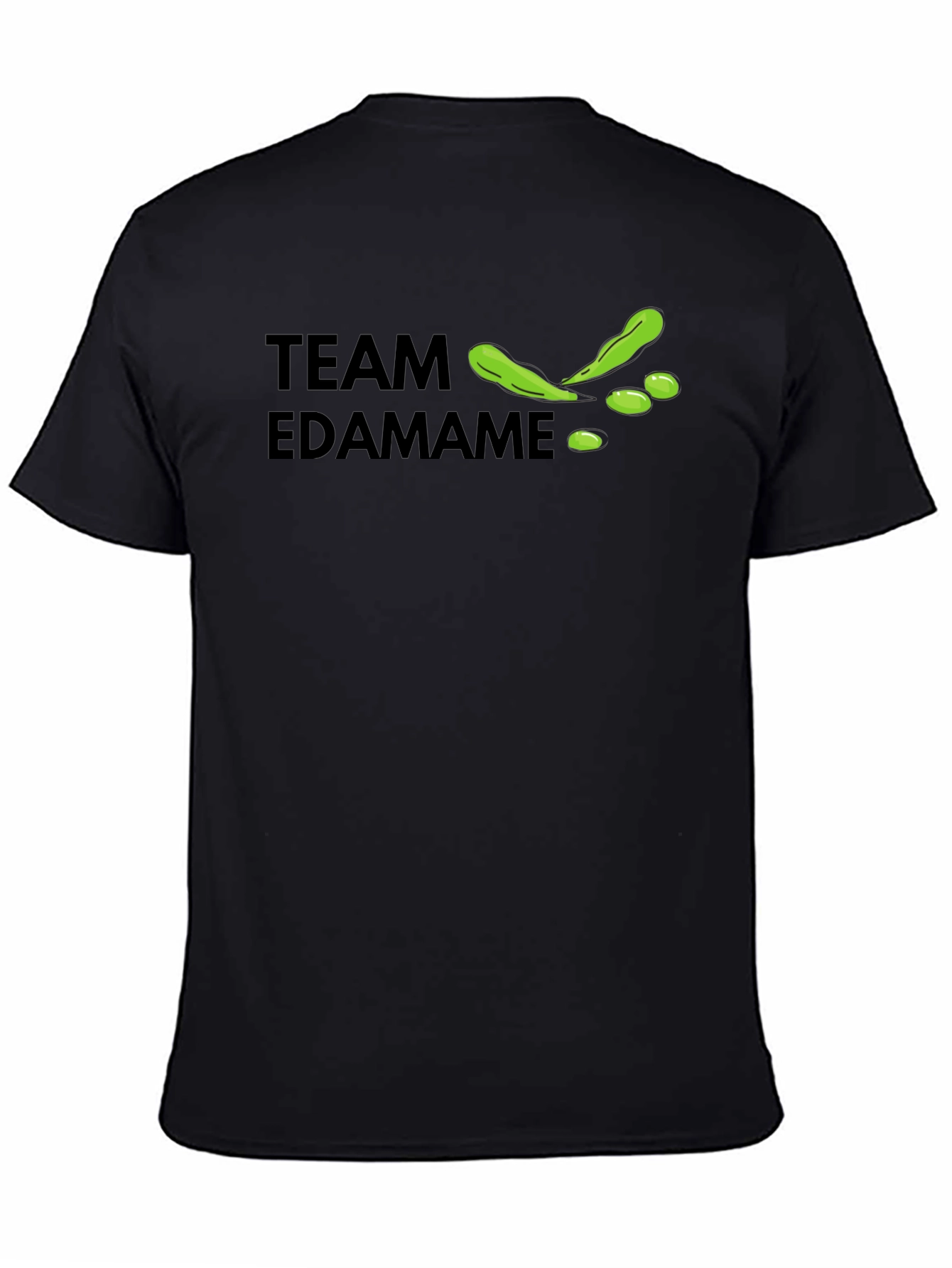 Team Edamame Graphic T-Shirt - Casual Crew Neck Tee