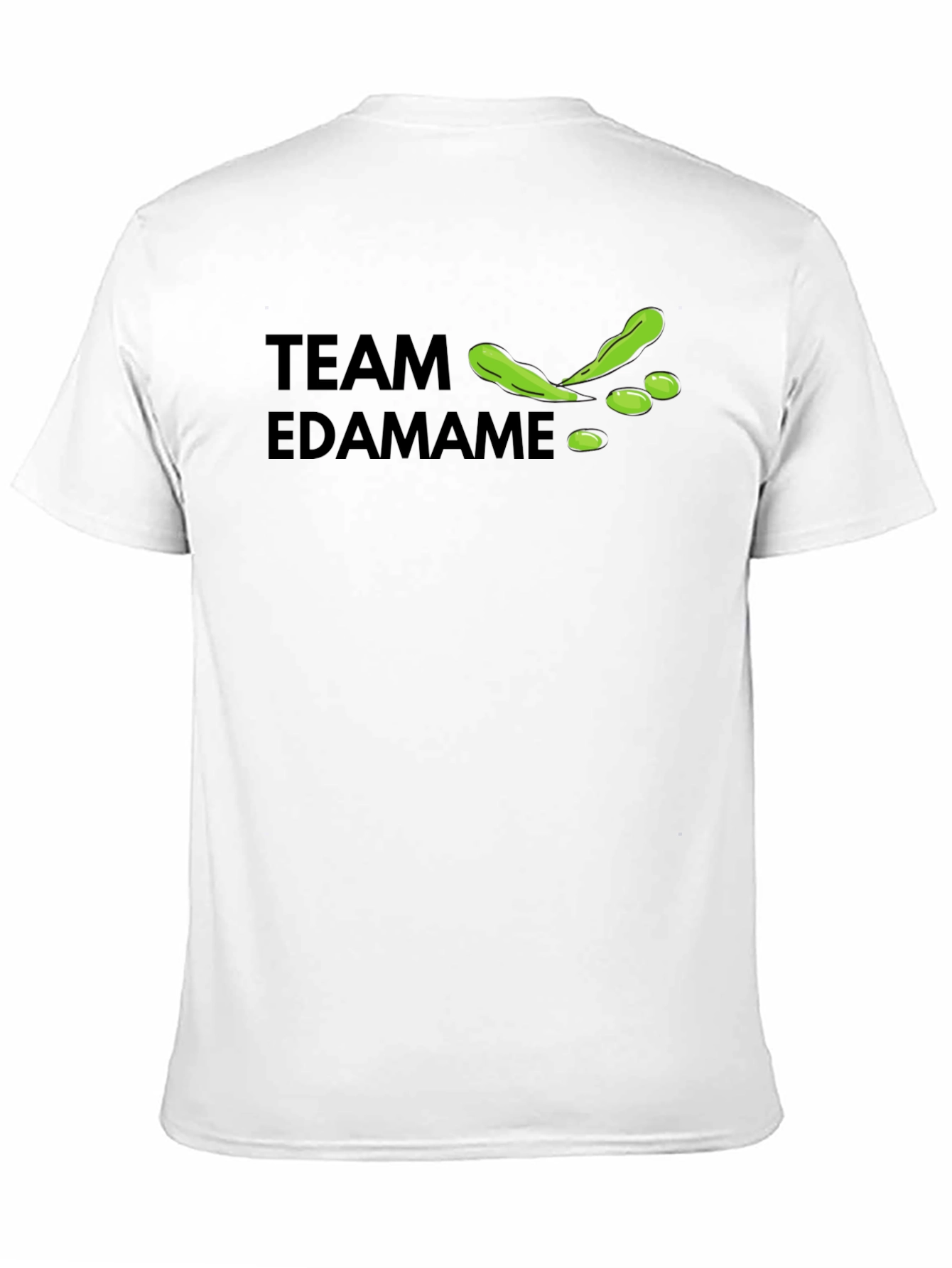 Team Edamame Graphic T-Shirt - Casual Crew Neck Tee