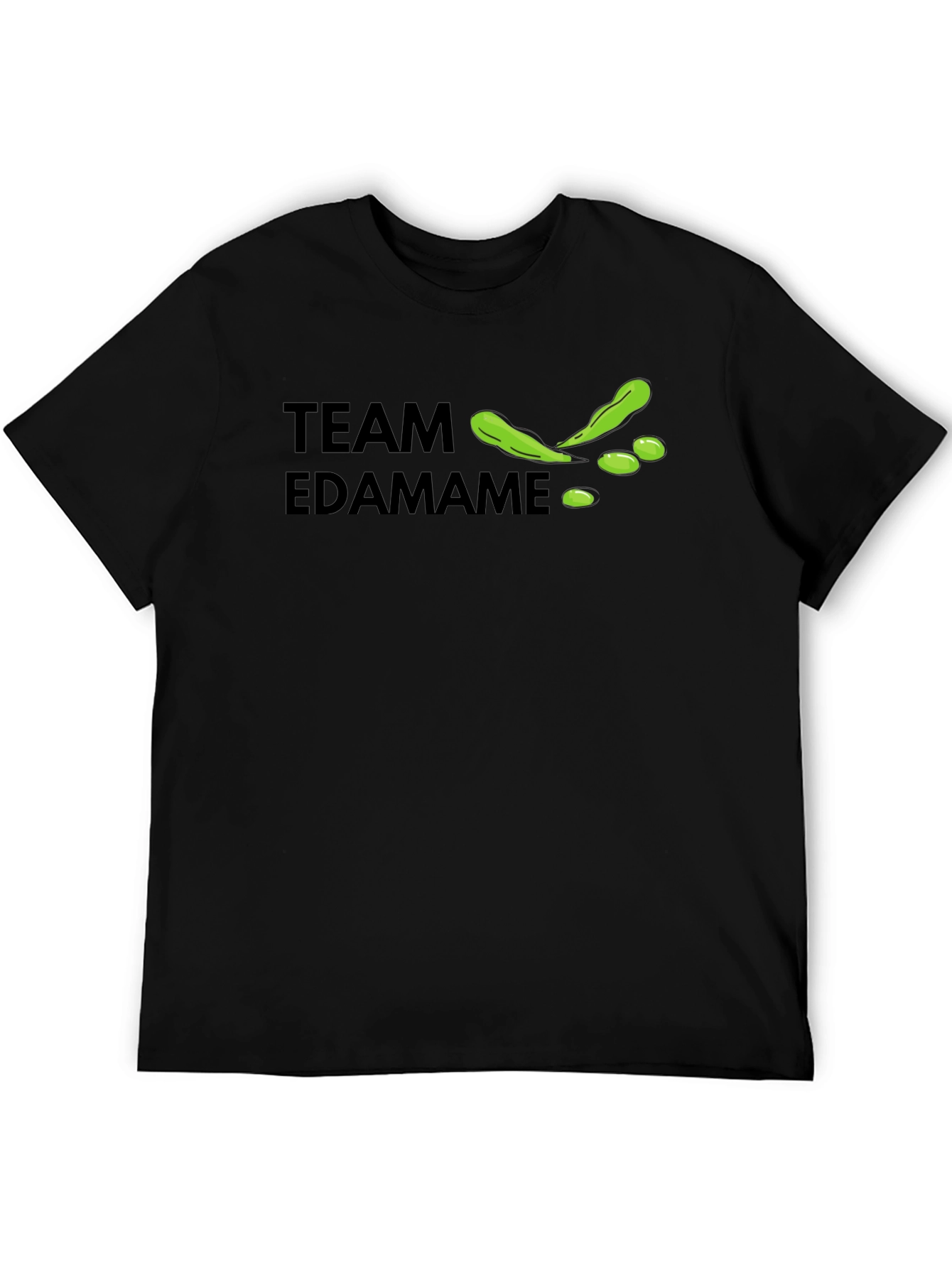Team Edamame Graphic T-Shirt - Casual Crew Neck Tee