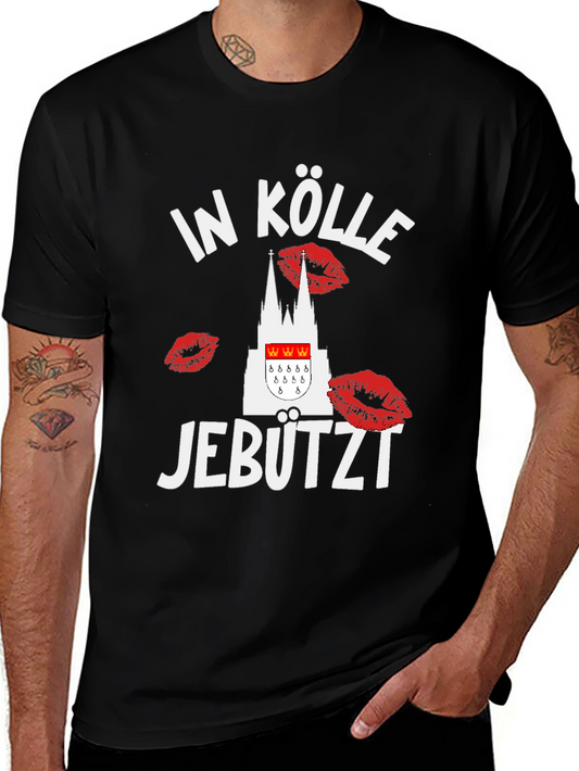 In Kölle Jebützt Kiss Graphic T-Shirt