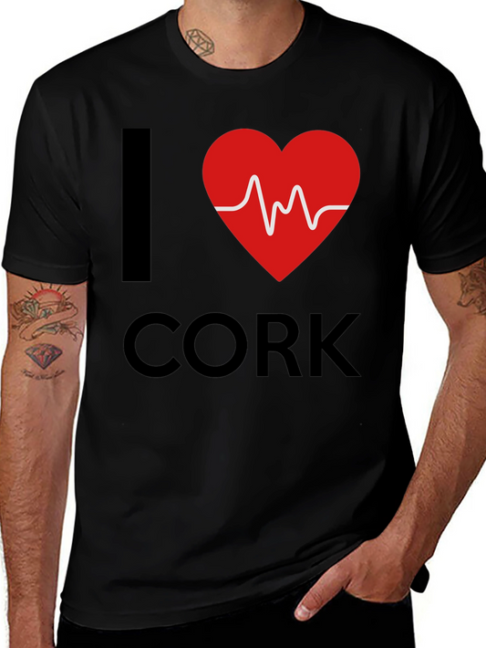 I Love Cork T-Shirt - Ireland Souvenir