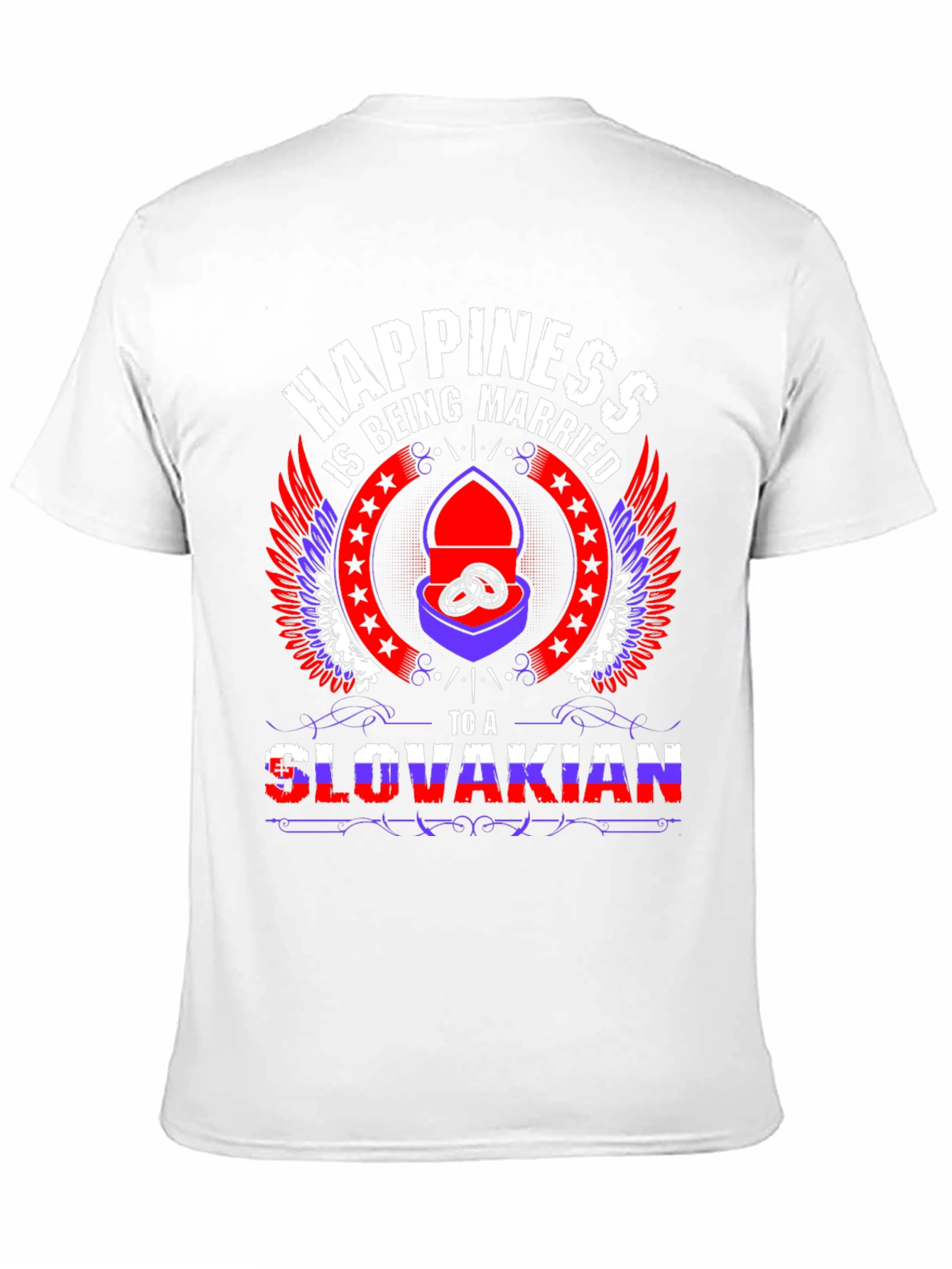 Happiness Is Being Married to a Slovakian T-Shirt