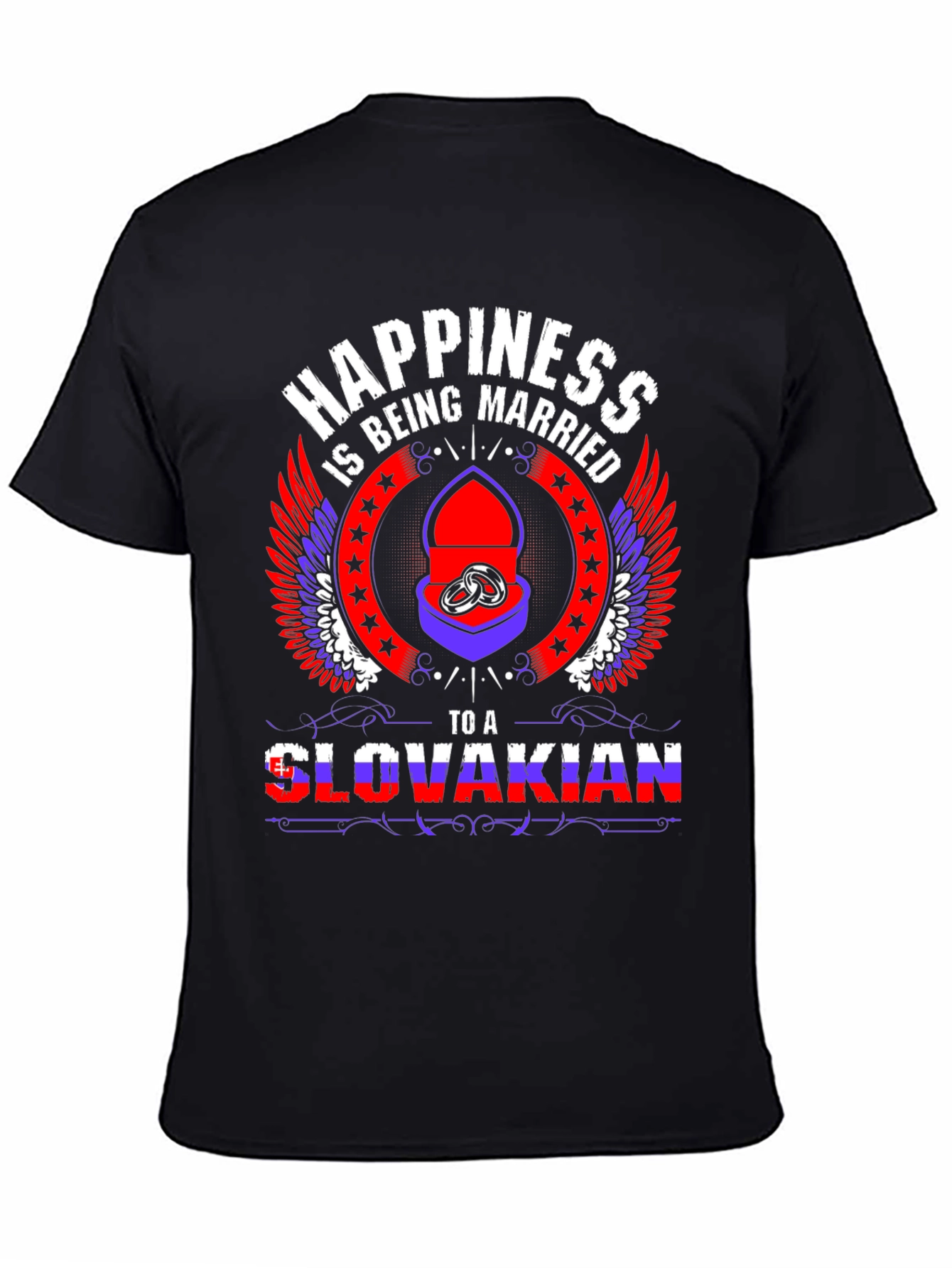 Happiness Is Being Married to a Slovakian T-Shirt