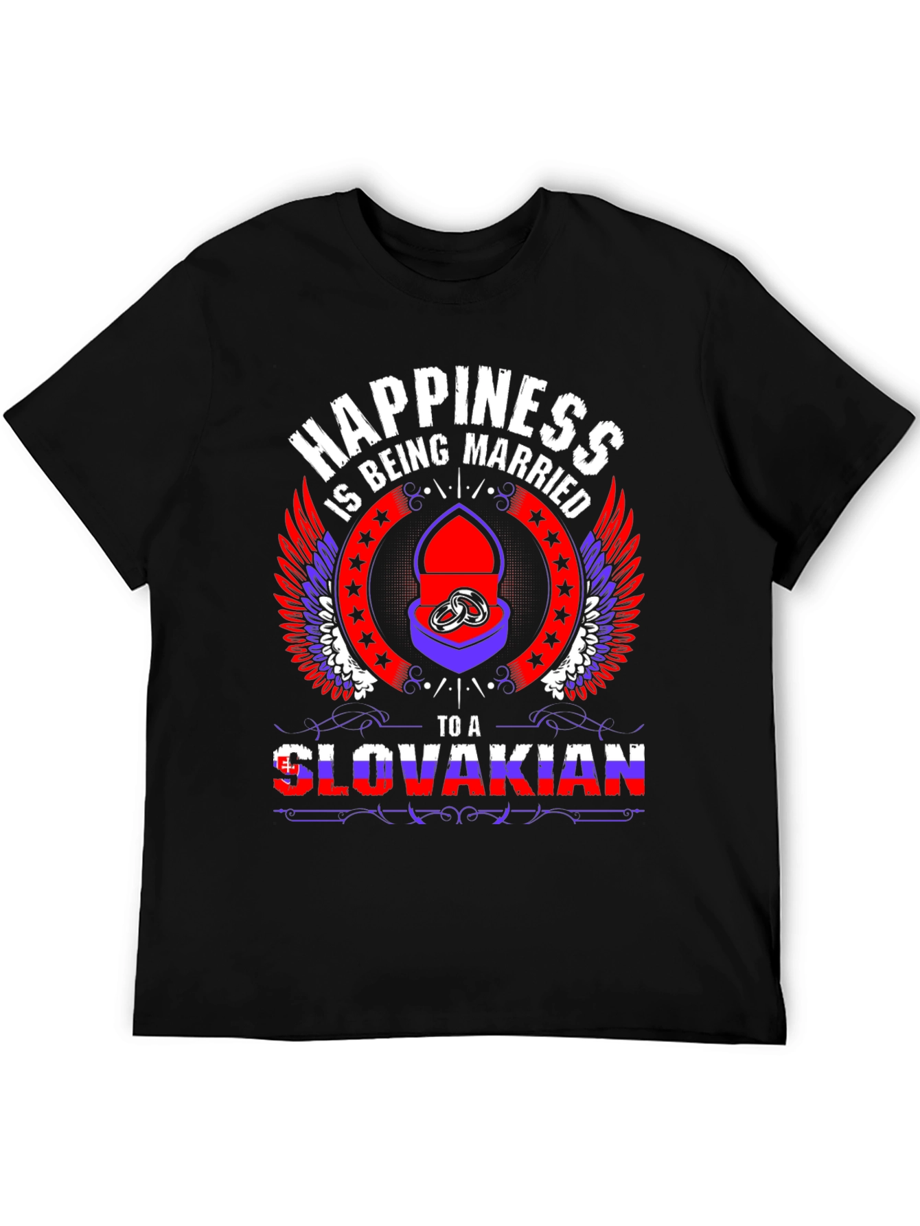 Happiness Is Being Married to a Slovakian T-Shirt