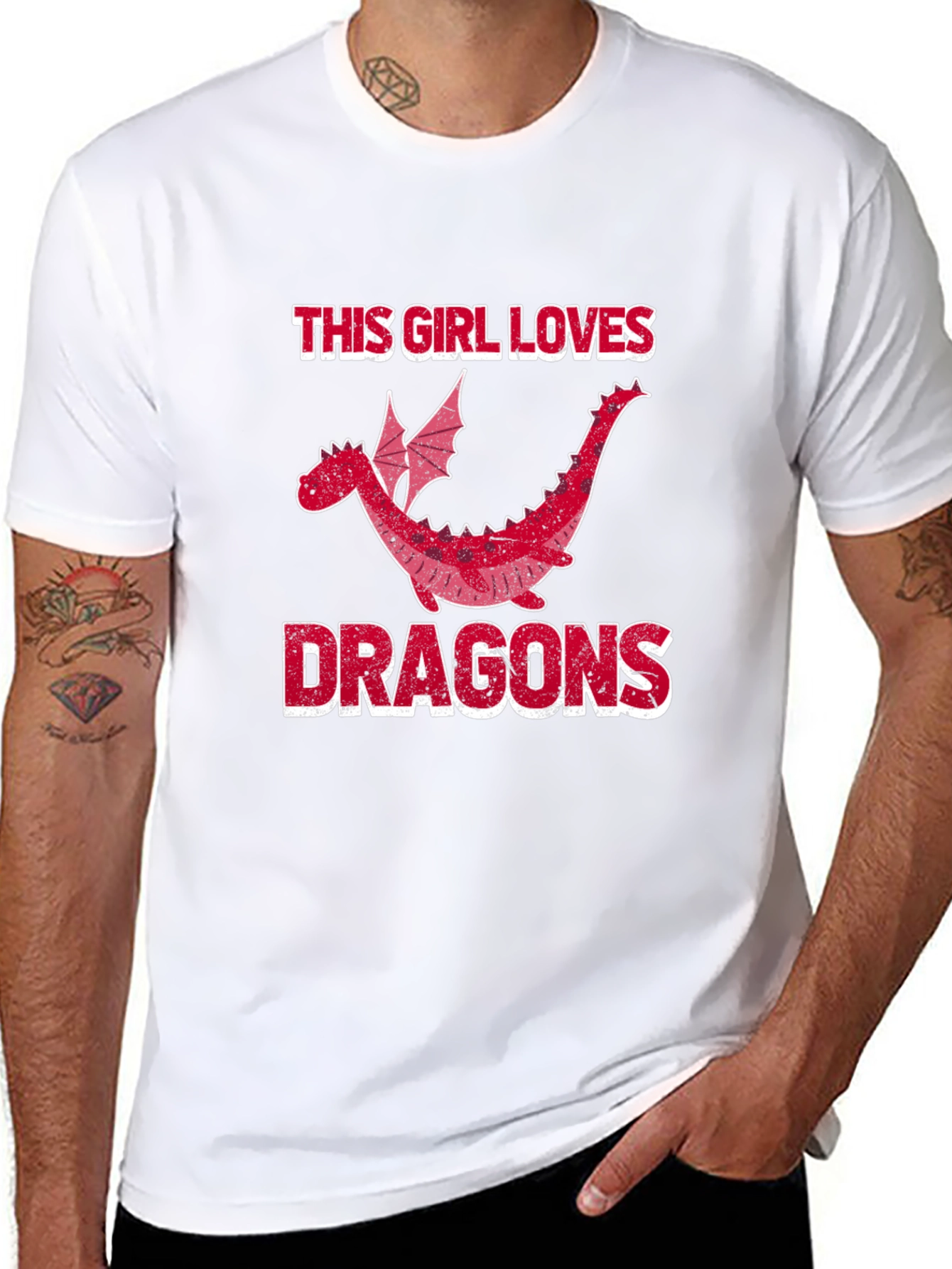 This Girl Loves Dragons T-Shirt