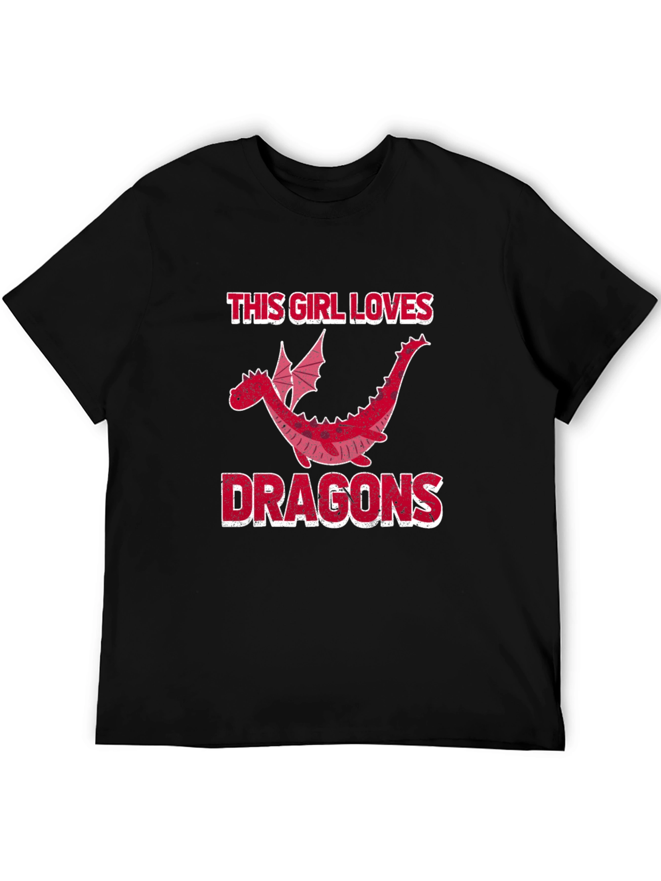 This Girl Loves Dragons T-Shirt