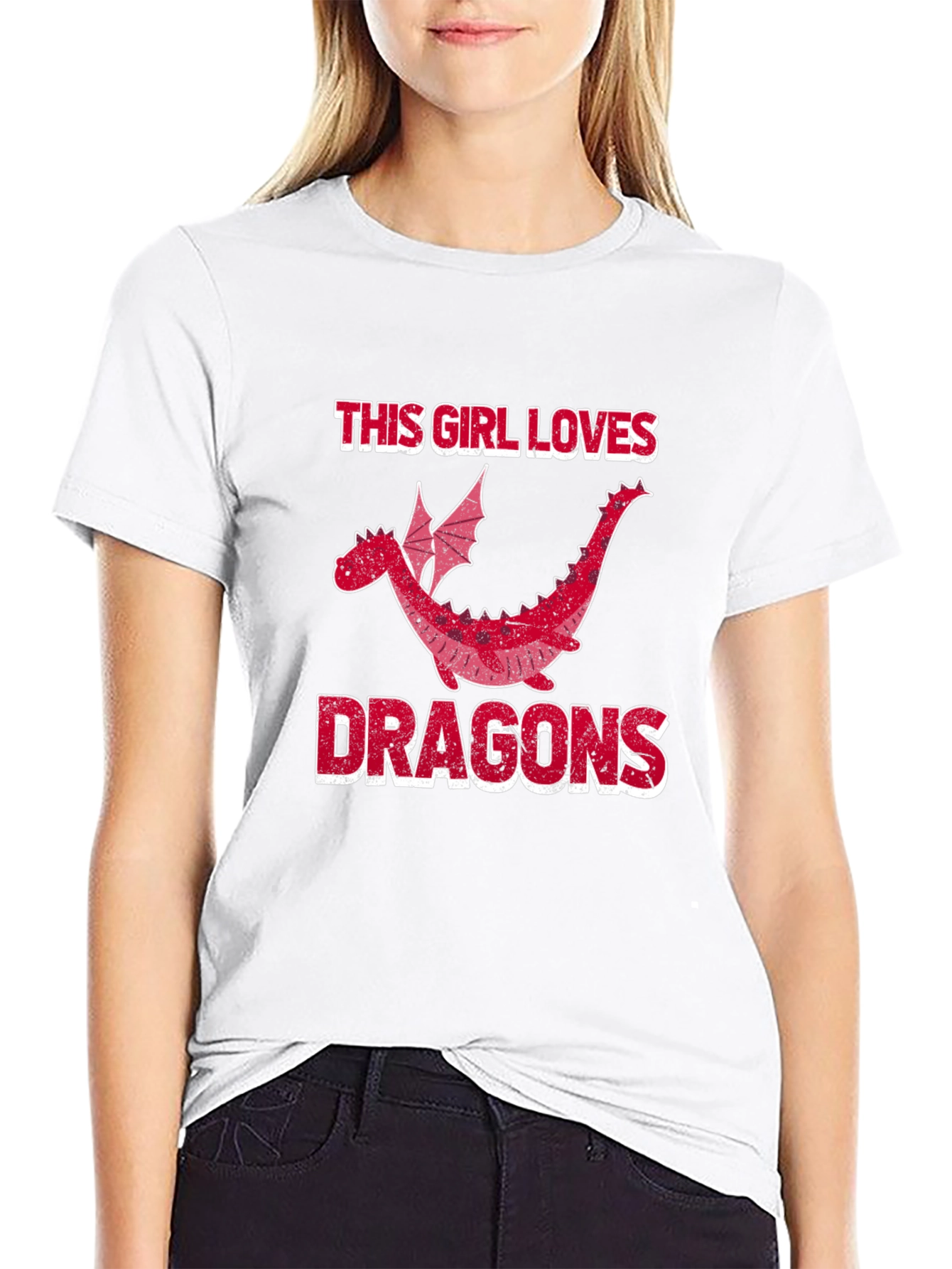 This Girl Loves Dragons T-Shirt