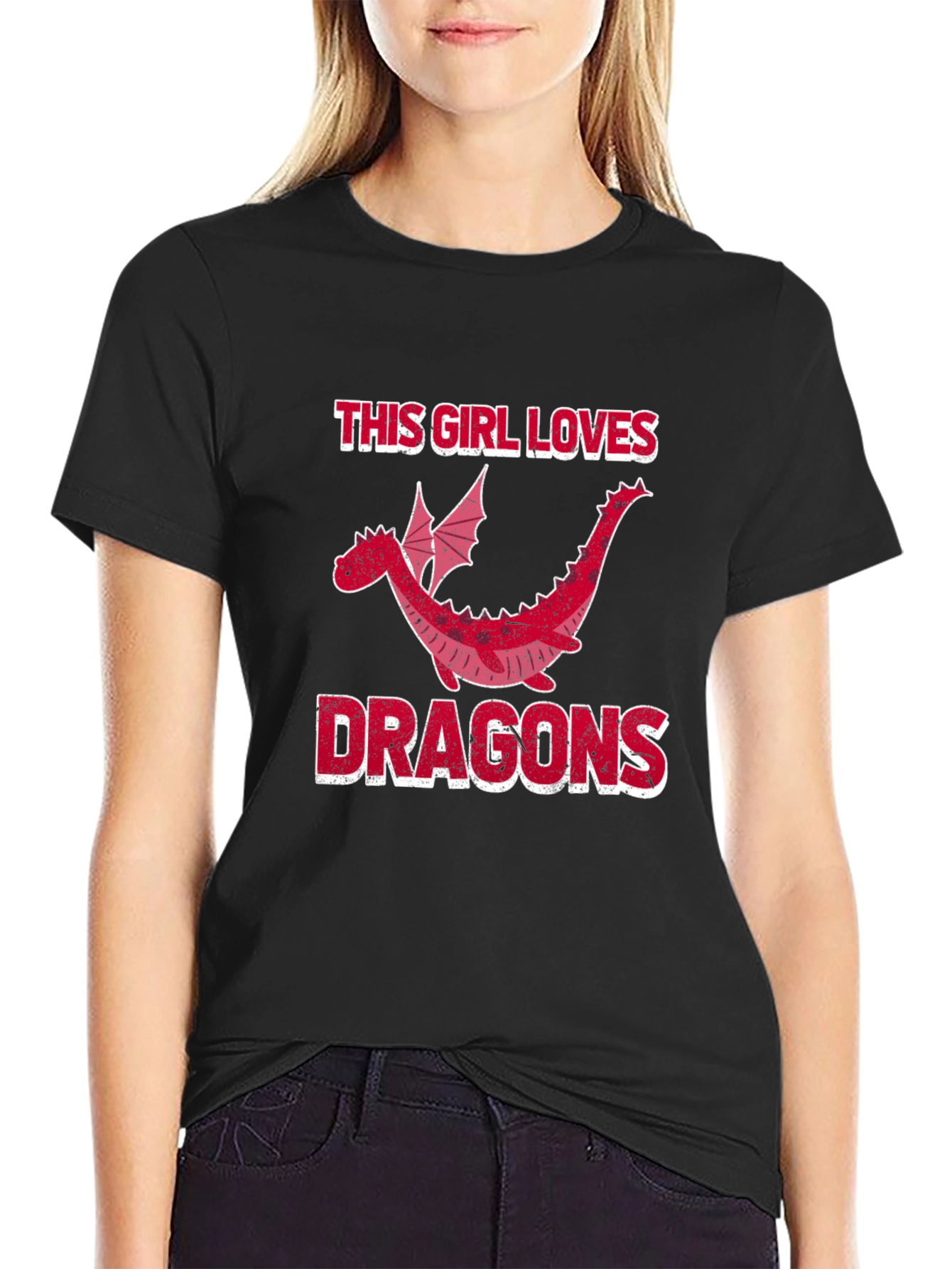 This Girl Loves Dragons T-Shirt