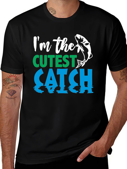 Cutest Catch Fishing T-Shirt - Mens