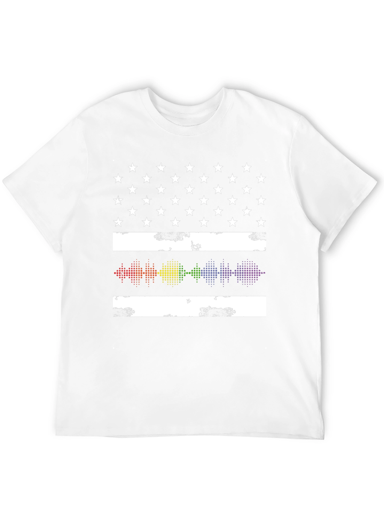 LGBTQ+ American Flag Pride T-Shirt