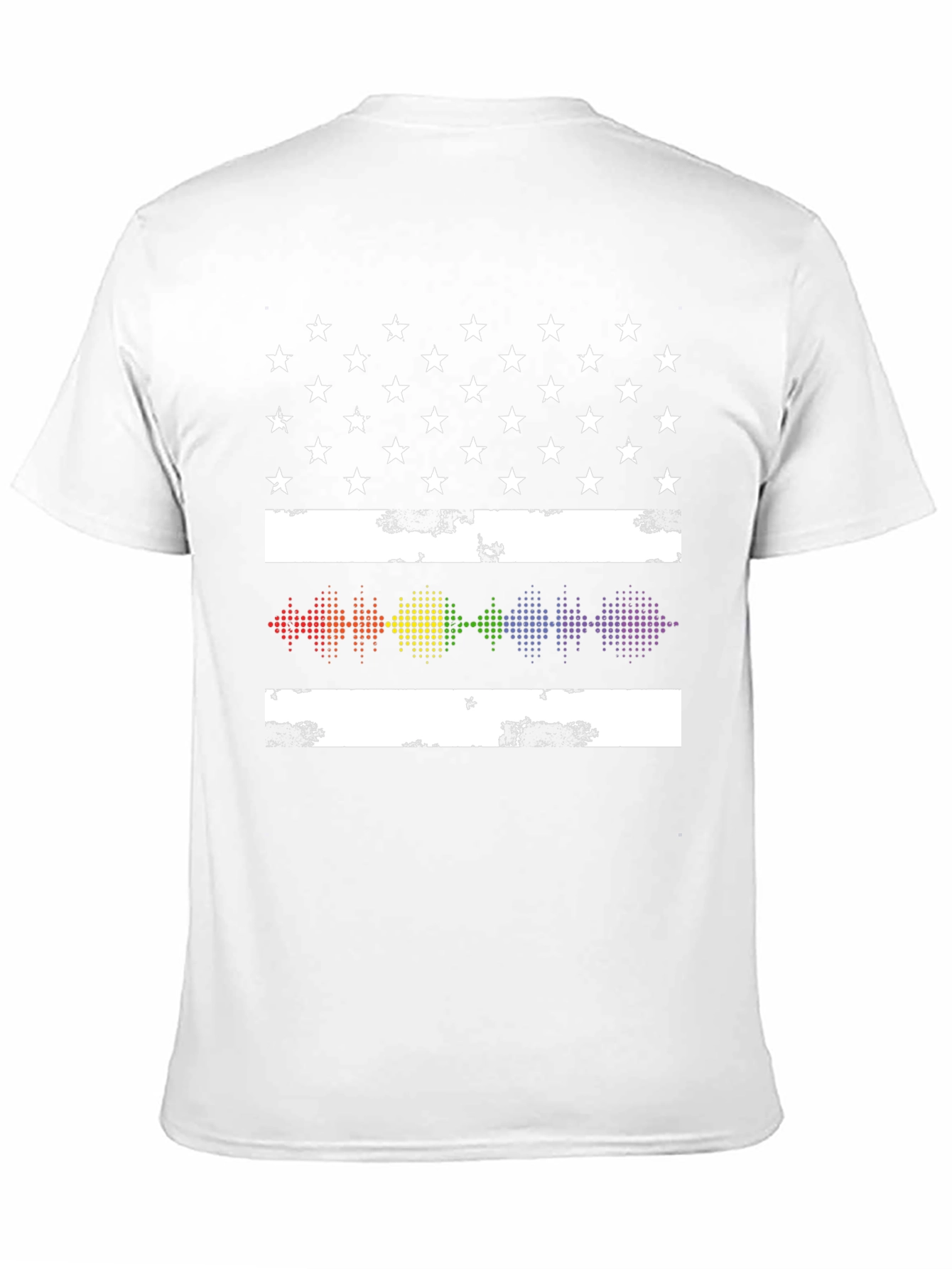 LGBTQ+ American Flag Pride T-Shirt