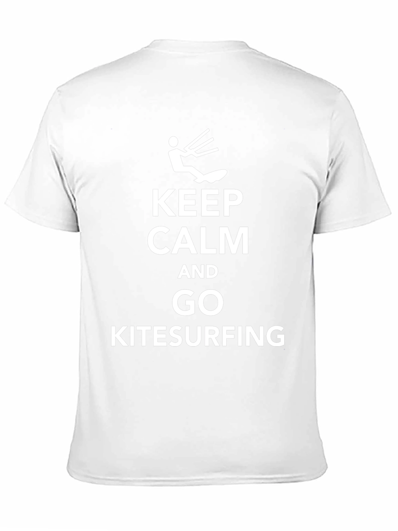 Keep Calm Kitesurfing Graphic T-Shirt