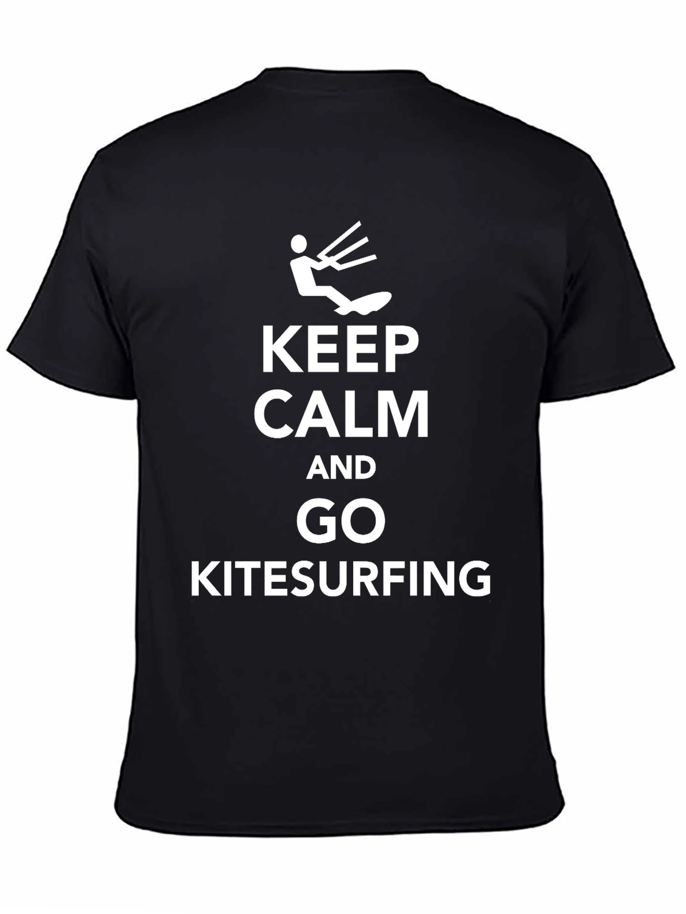 Keep Calm Kitesurfing Graphic T-Shirt