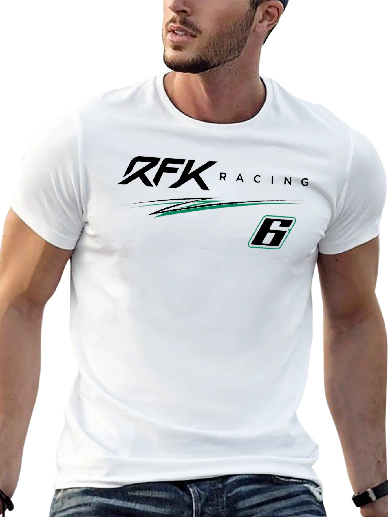 RFK Racing Black T-Shirt - Graphic Print