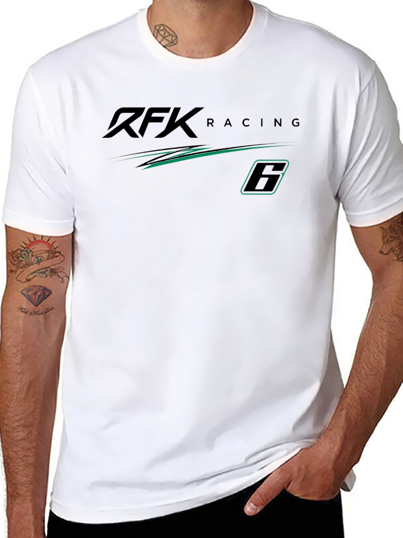 RFK Racing Black T-Shirt - Graphic Print