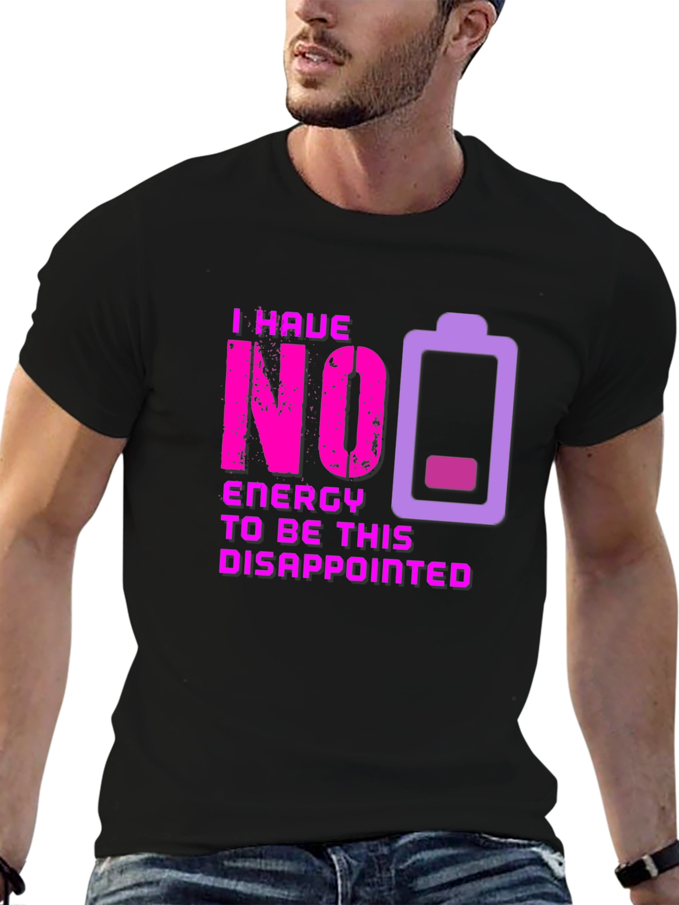 No Energy Disappointed Graphic Tee