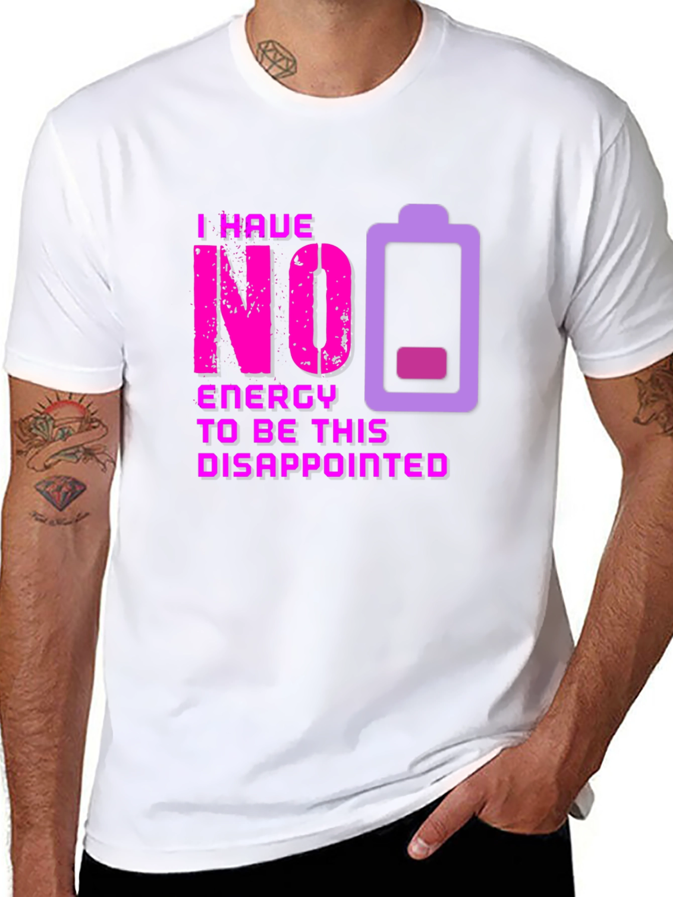 No Energy Disappointed Graphic Tee