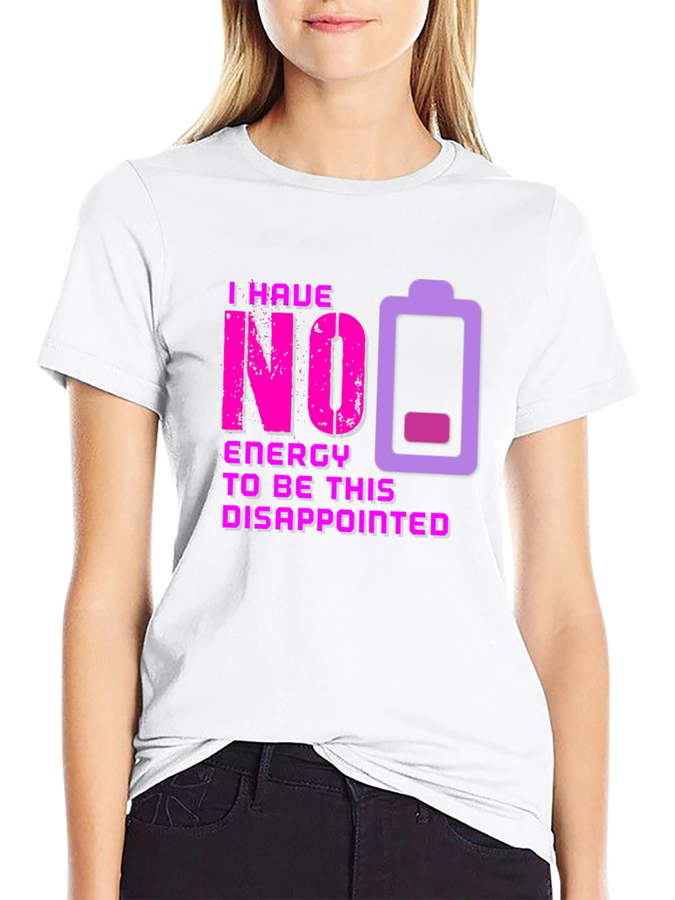 No Energy Disappointed Graphic Tee