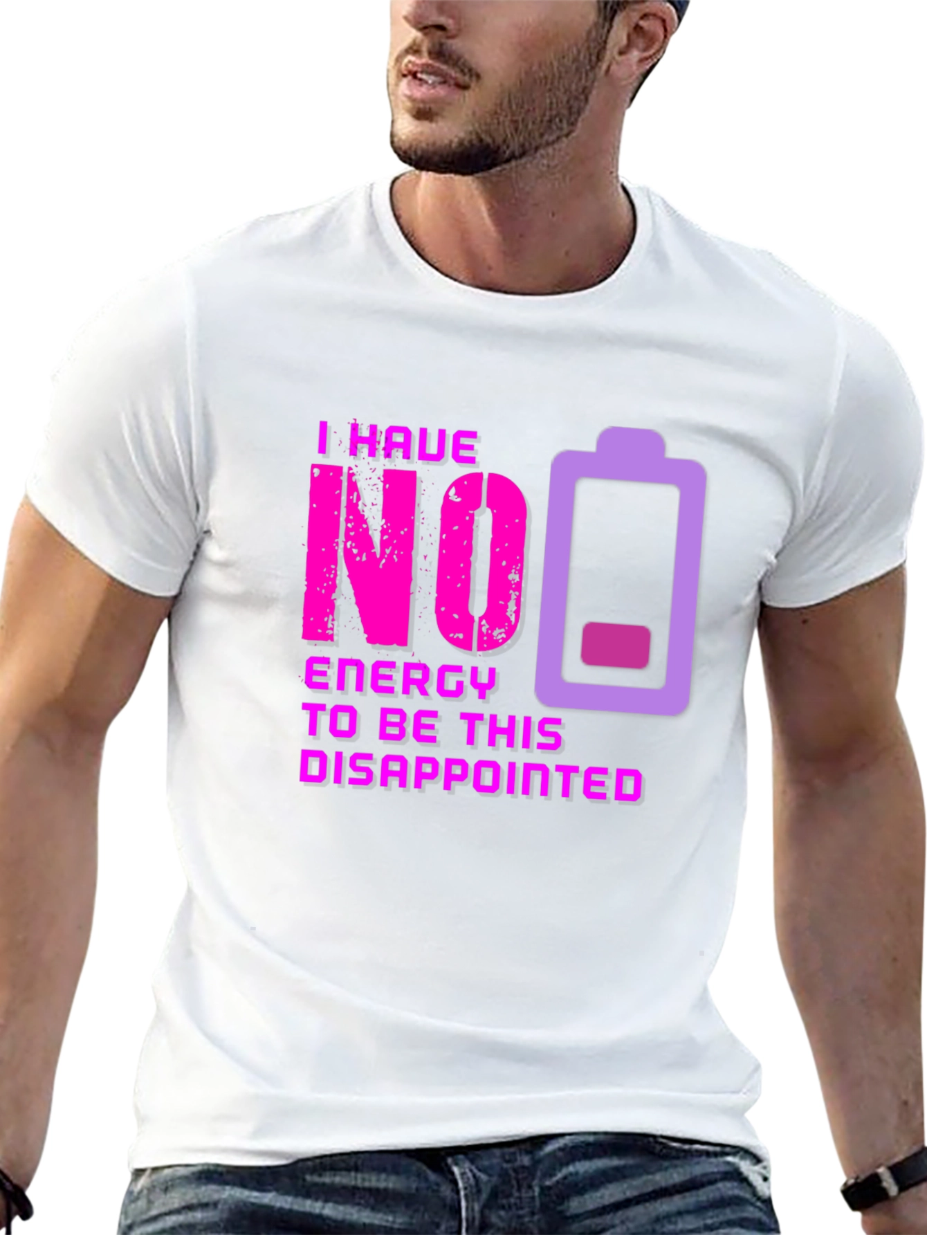 No Energy Disappointed Graphic Tee