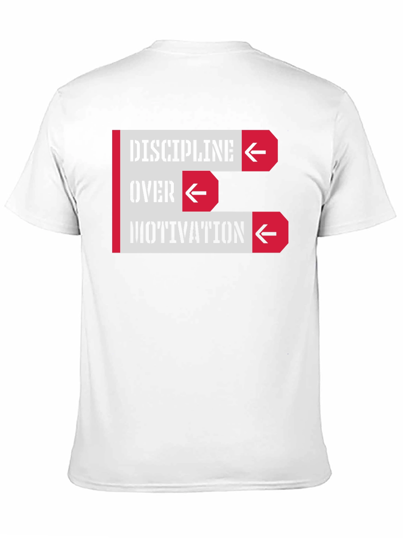 Discipline Over Motivation Graphic T-Shirt