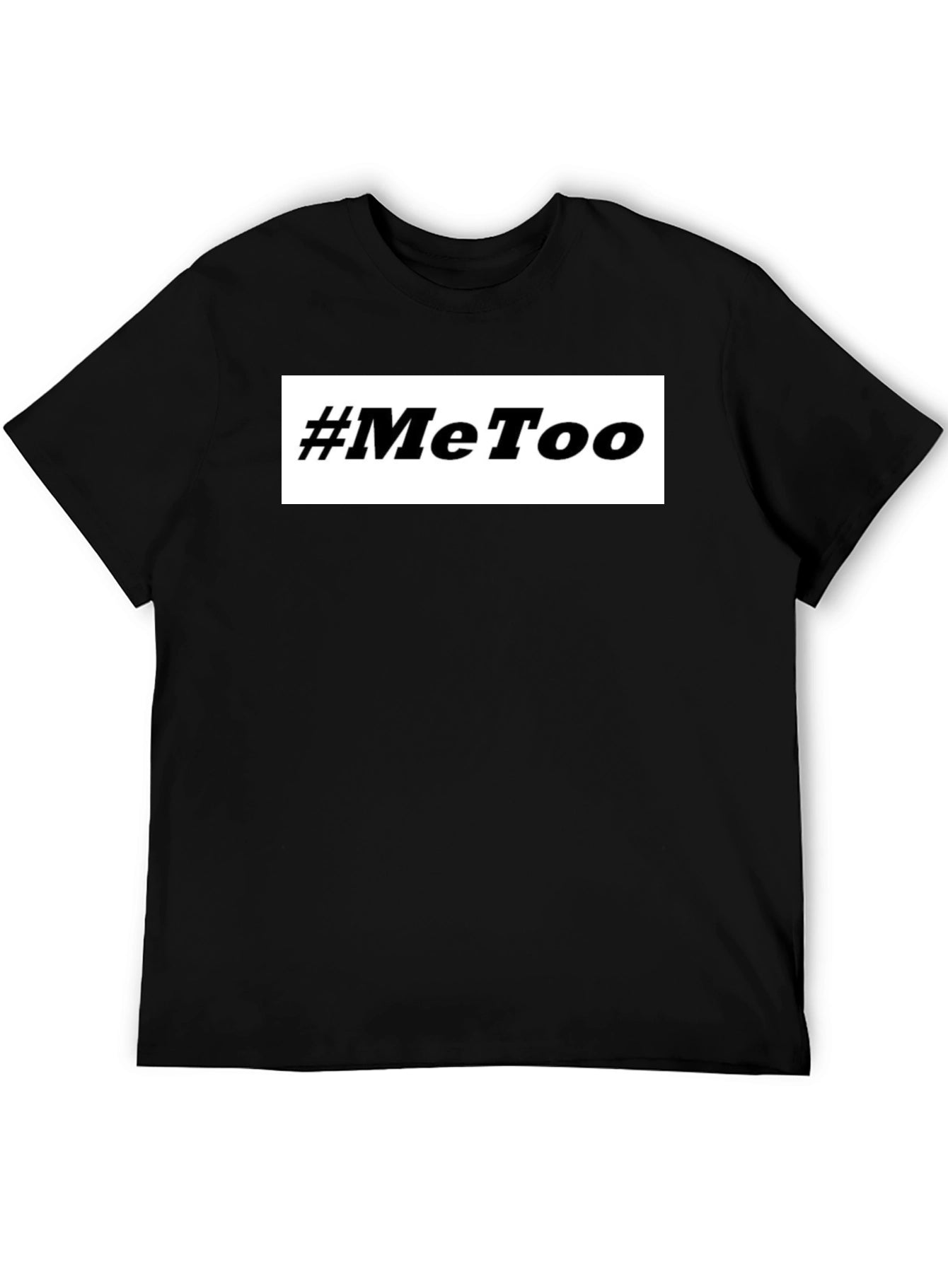 #MeToo Graphic Tee - Black Unisex T-Shirt