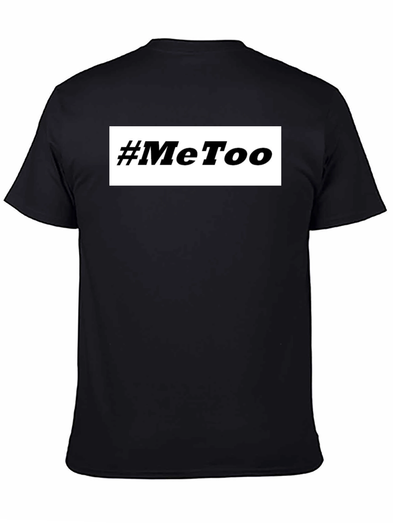 #MeToo Graphic Tee - Black Unisex T-Shirt