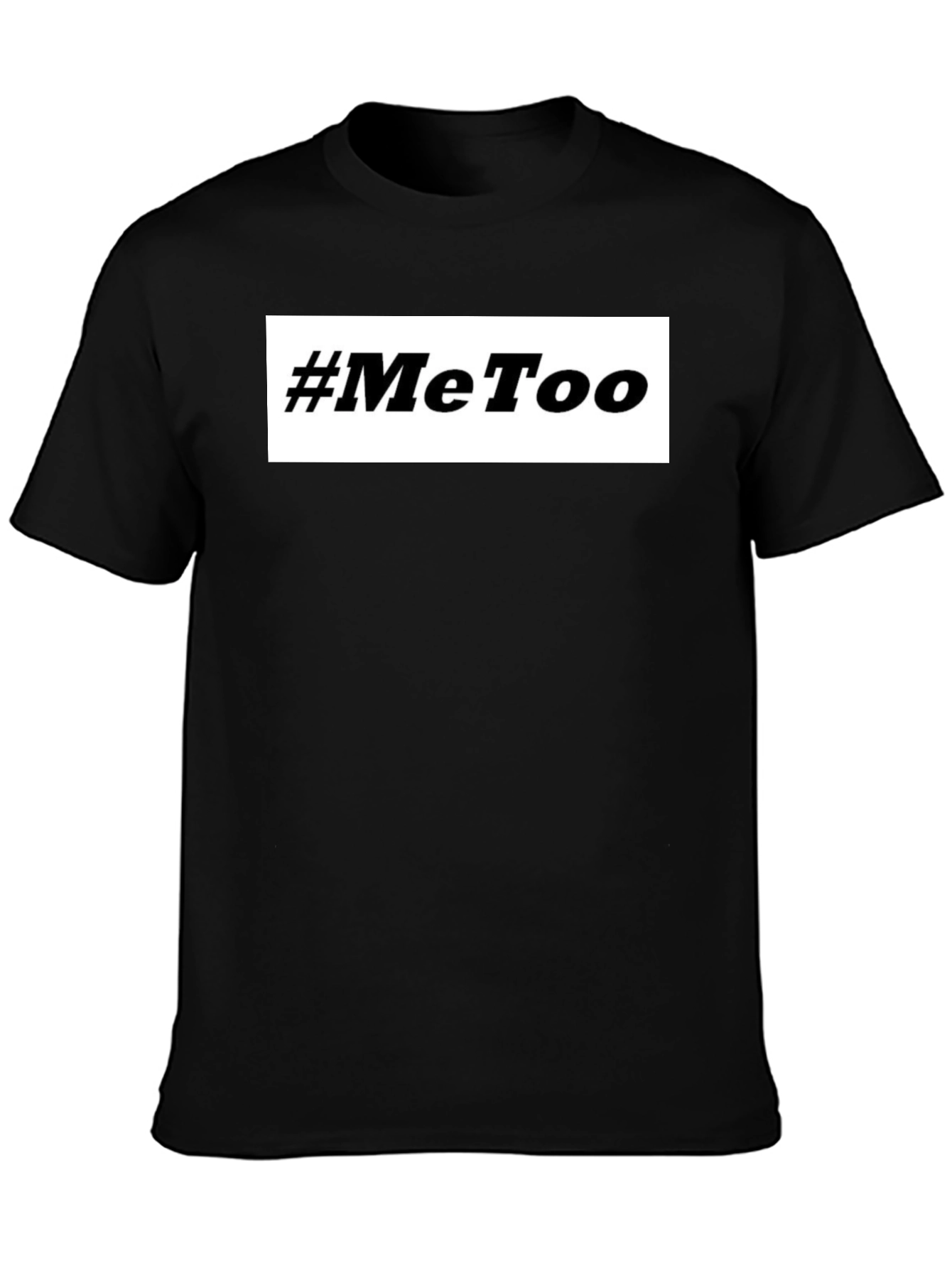 #MeToo Graphic Tee - Black Unisex T-Shirt
