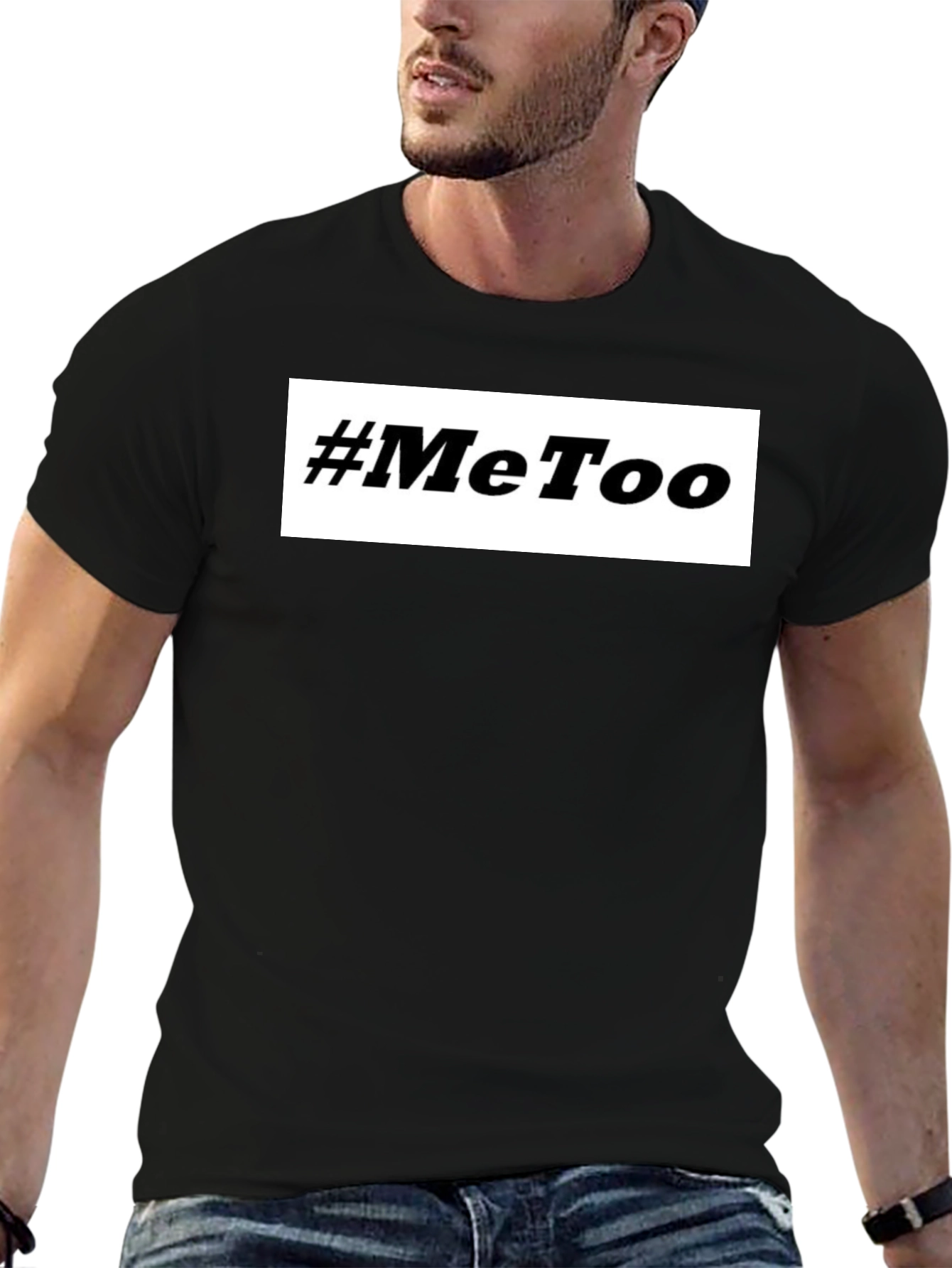 #MeToo Graphic Tee - Black Unisex T-Shirt