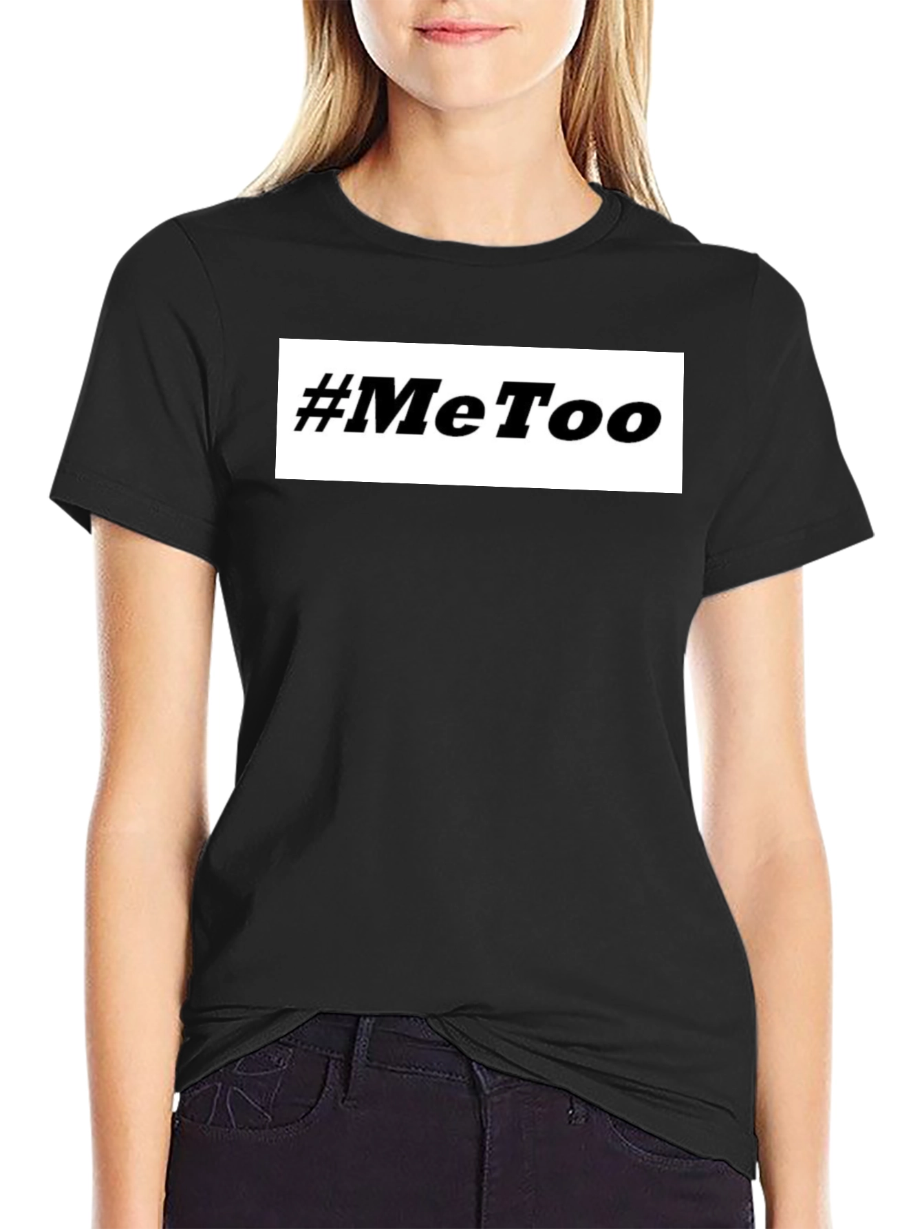 #MeToo Graphic Tee - Black Unisex T-Shirt