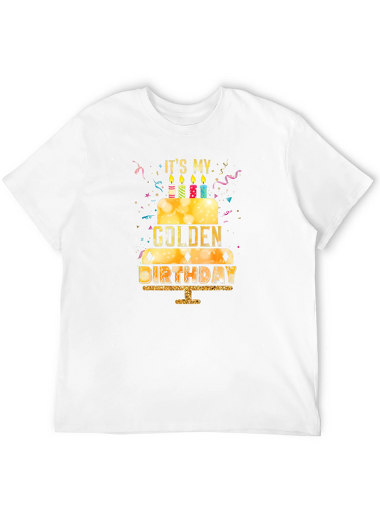 Golden Birthday T-Shirt - Novelty Birthday Gift